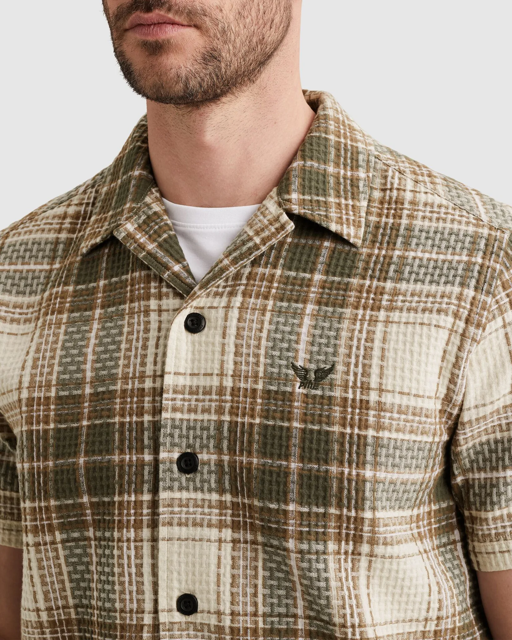 PME Legend Casual shirt Groen 108329-001-L