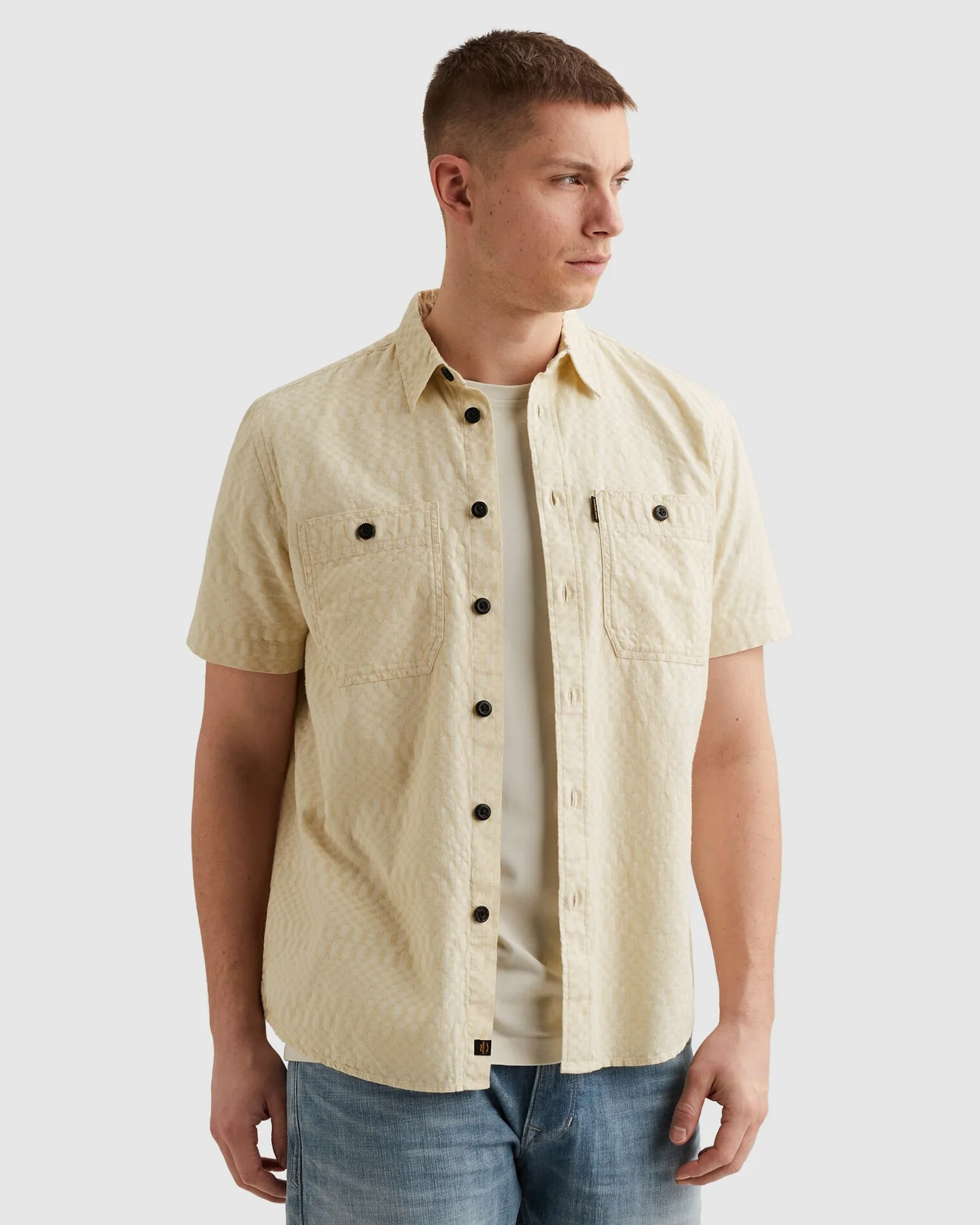 PME Legend Casual shirt Wit 108330-001-L