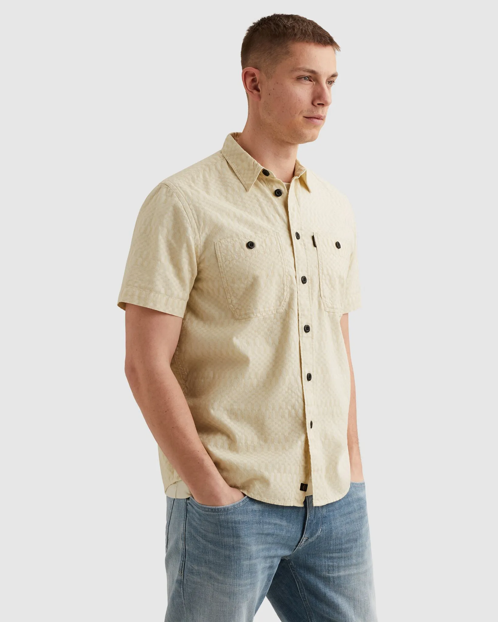 PME Legend Casual shirt Wit 108330-001-L