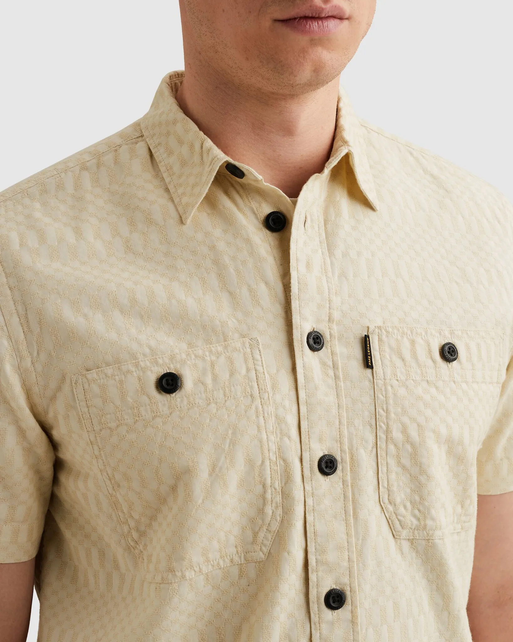 PME Legend Casual shirt Wit 108330-001-L