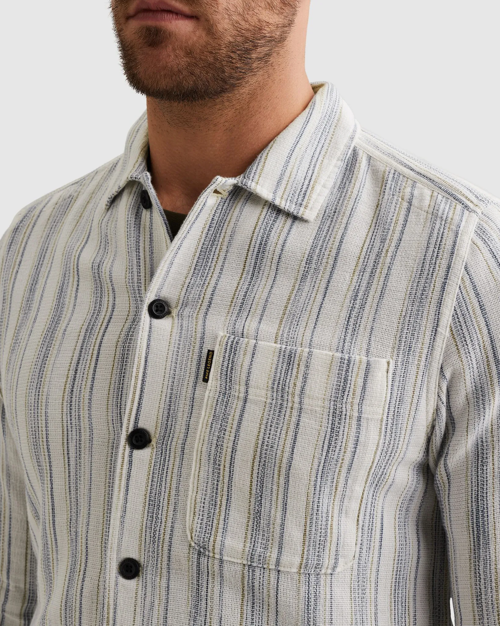 PME Legend Casual shirt  Blauw 108336-001-L