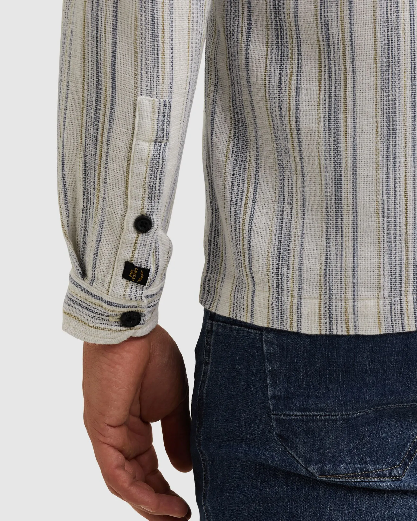 PME Legend Casual shirt  Blauw 108336-001-L