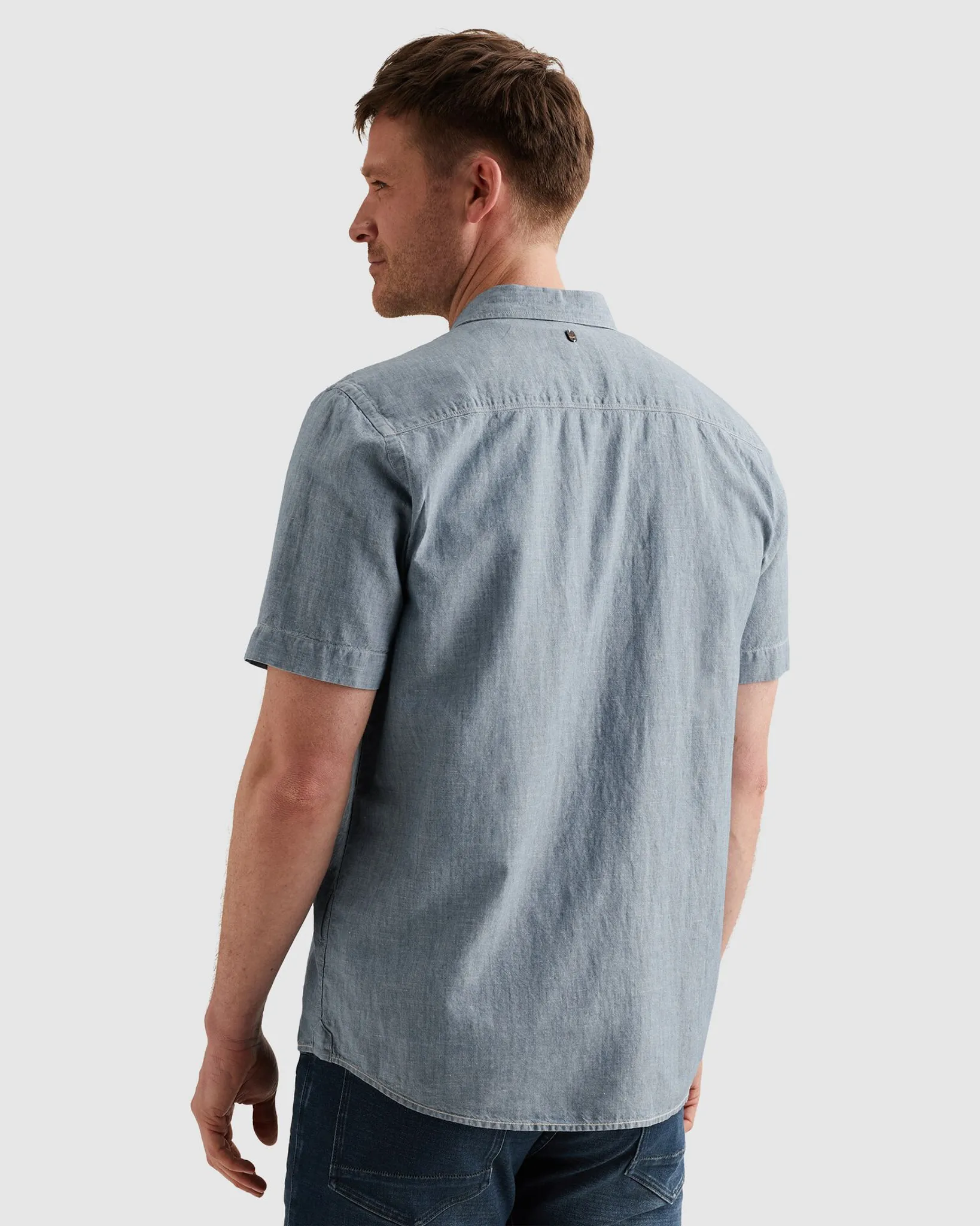 PME Legend Casual shirt Blauw 108338-001-L