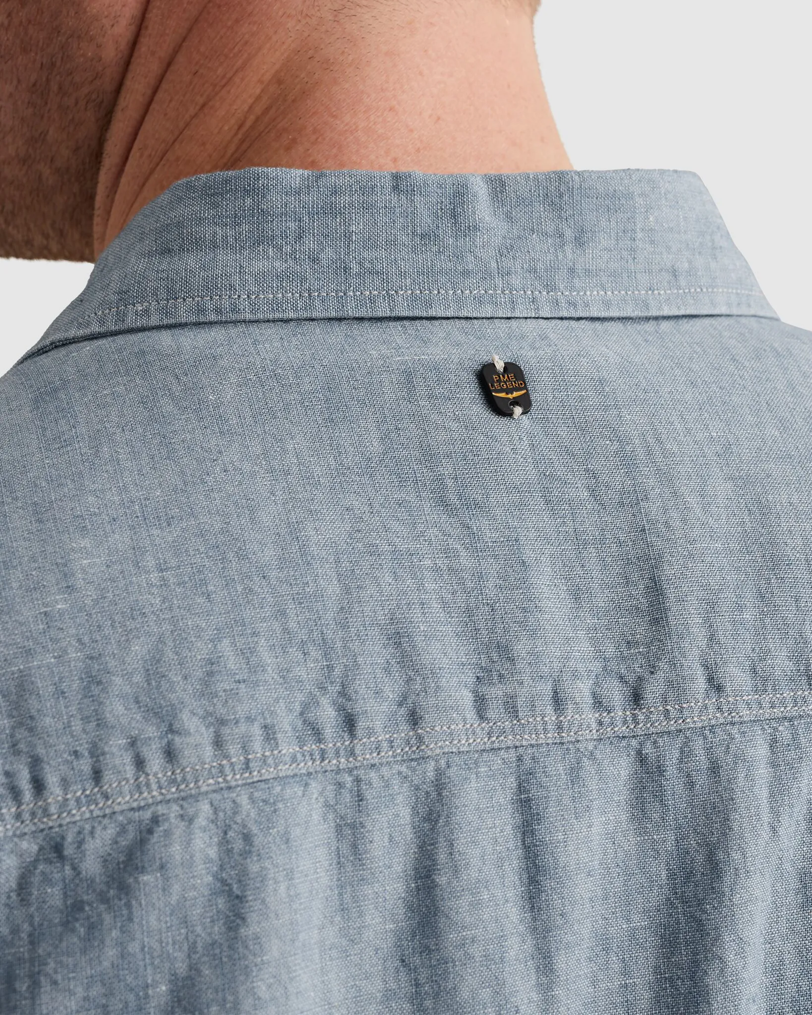 PME Legend Casual shirt Blauw 108338-001-L