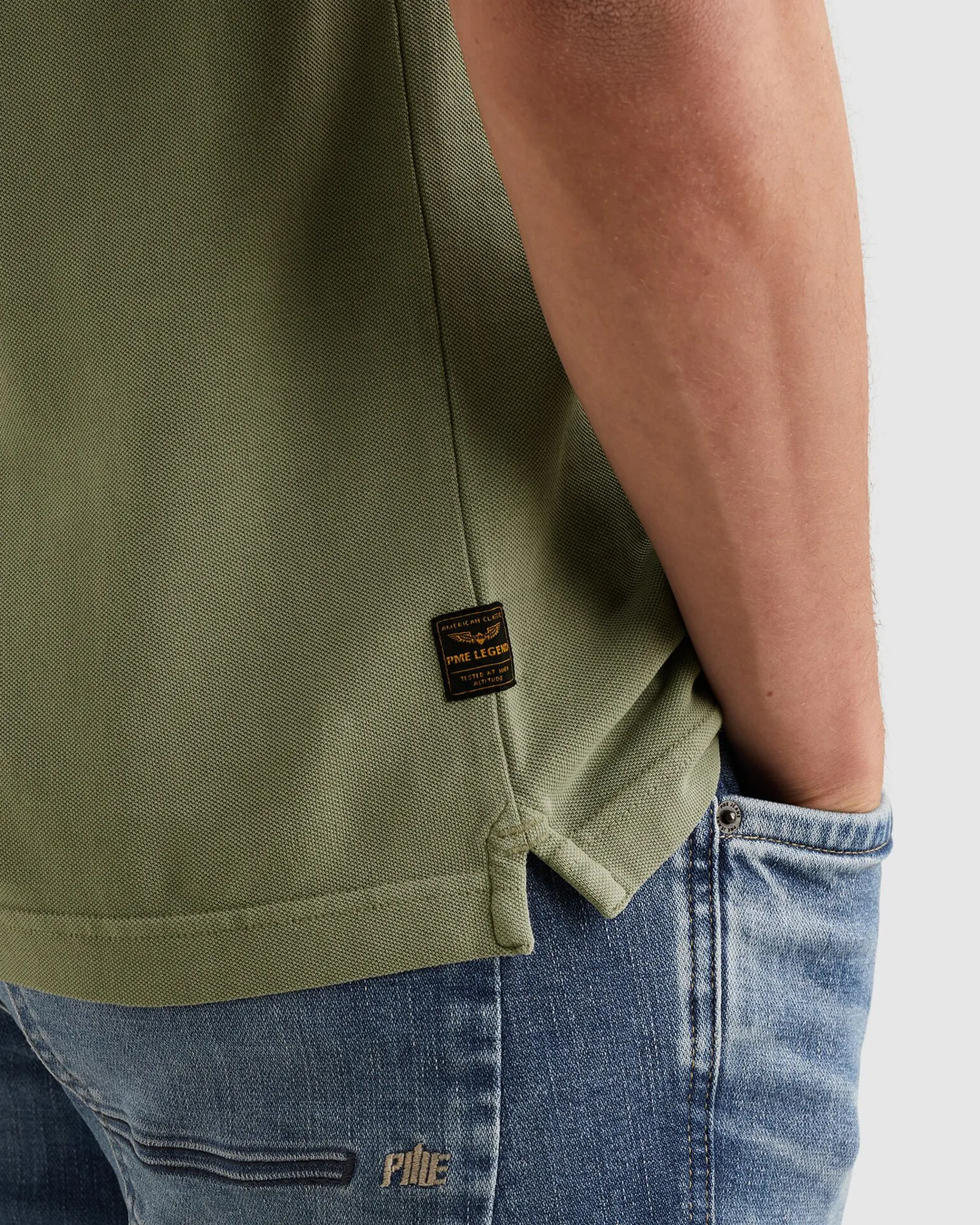 PME Legend Polo Groen 108343-001-L