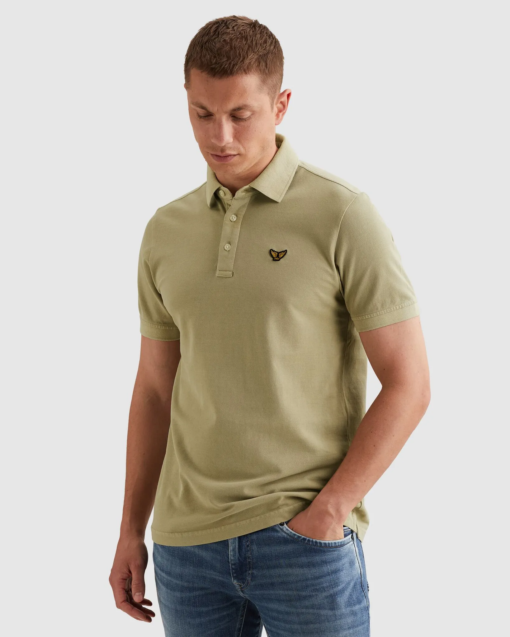 PME Legend Polo Groen 108344-001-L