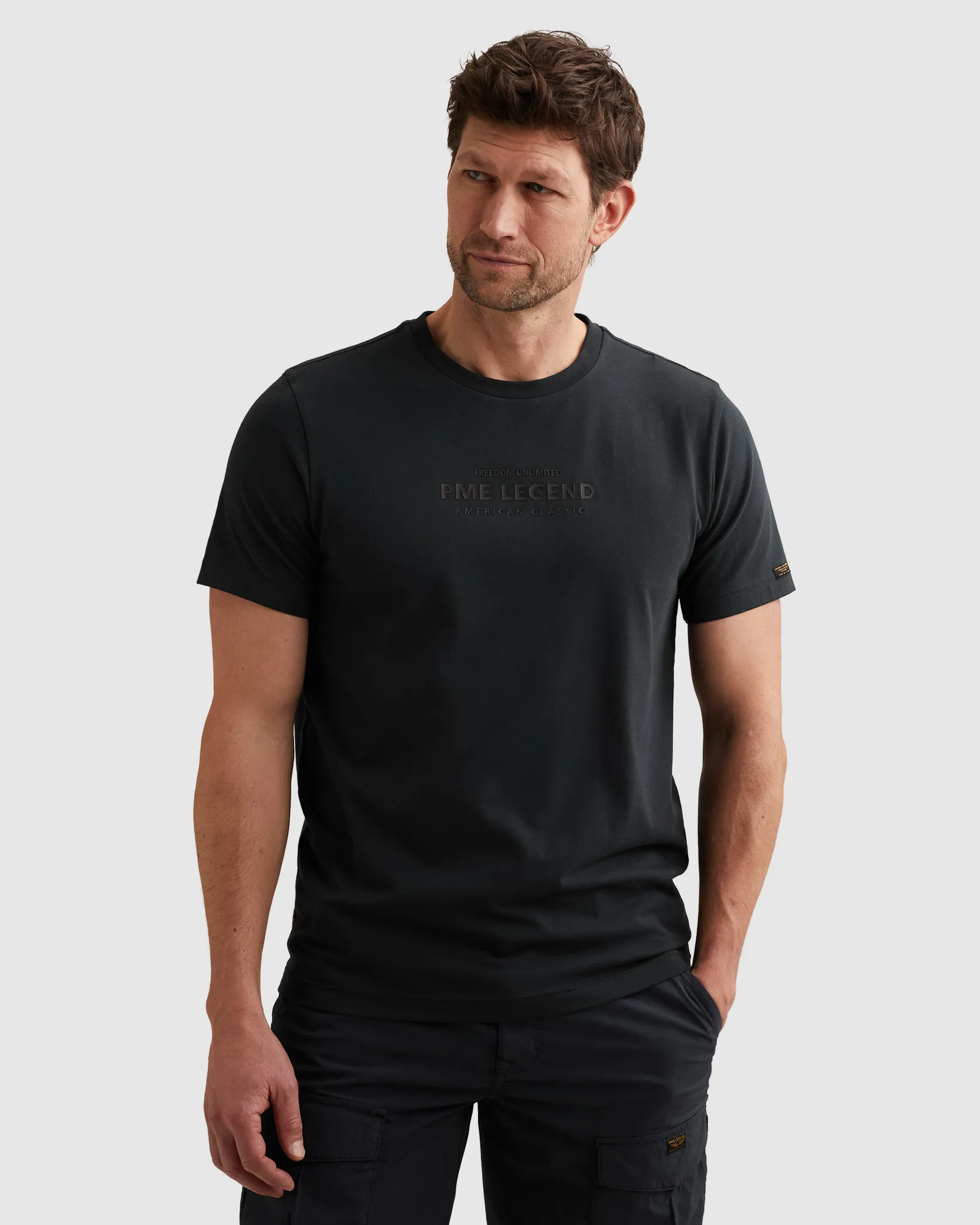 PME Legend T-shirt Blauw 108346-001-M