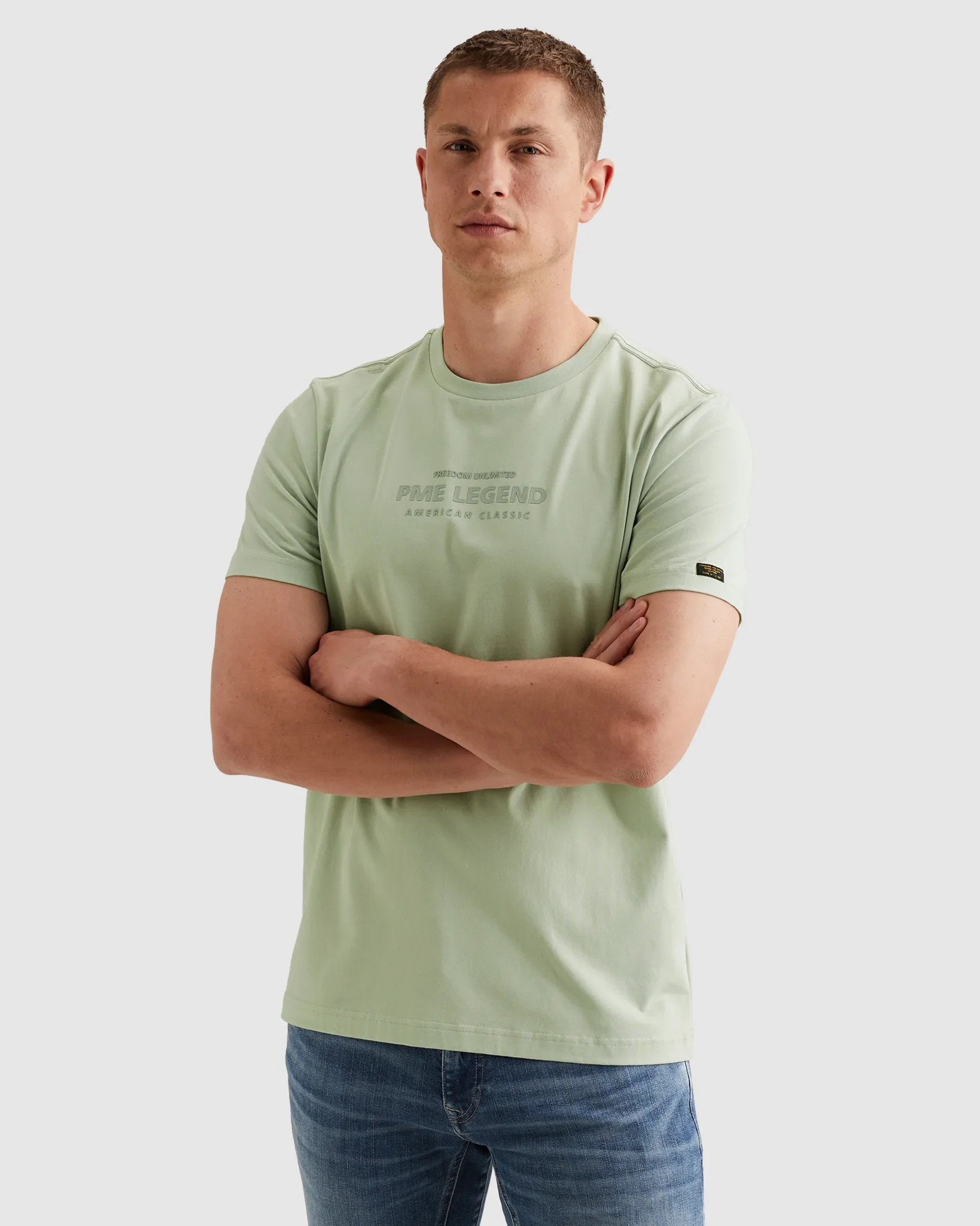 PME Legend T-shirt Groen 108347-001-L