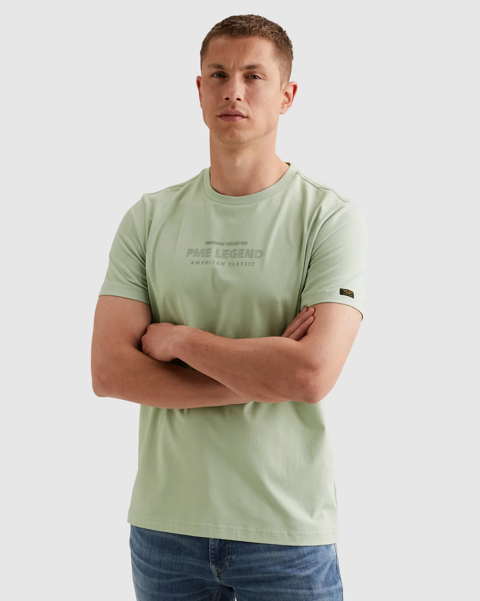 PME Legend T-shirt Groen 108347-001-L