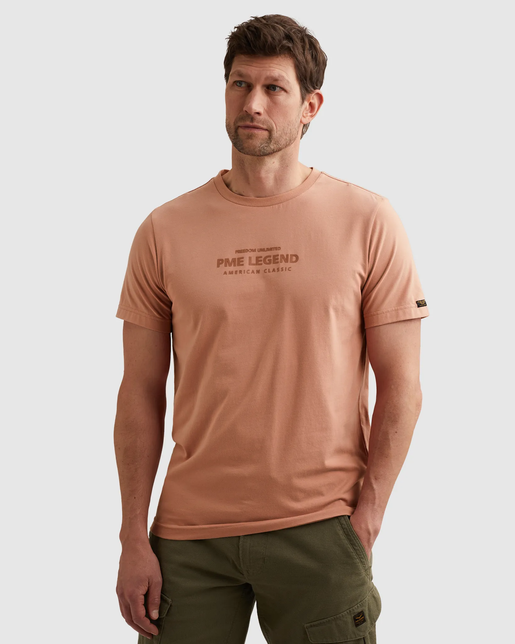 PME Legend T-shirt Roze 108348-001-L