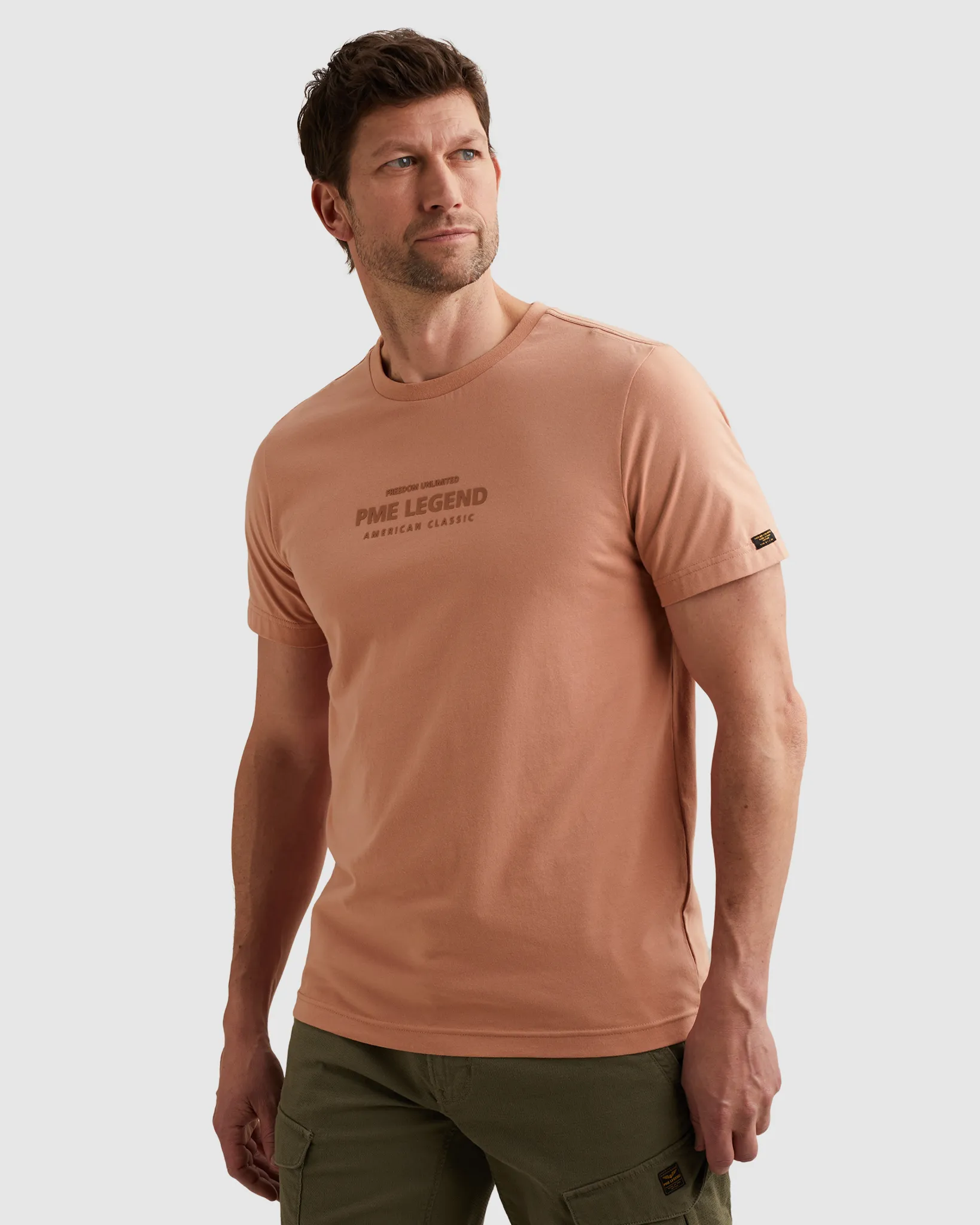 PME Legend T-shirt Roze 108348-001-L