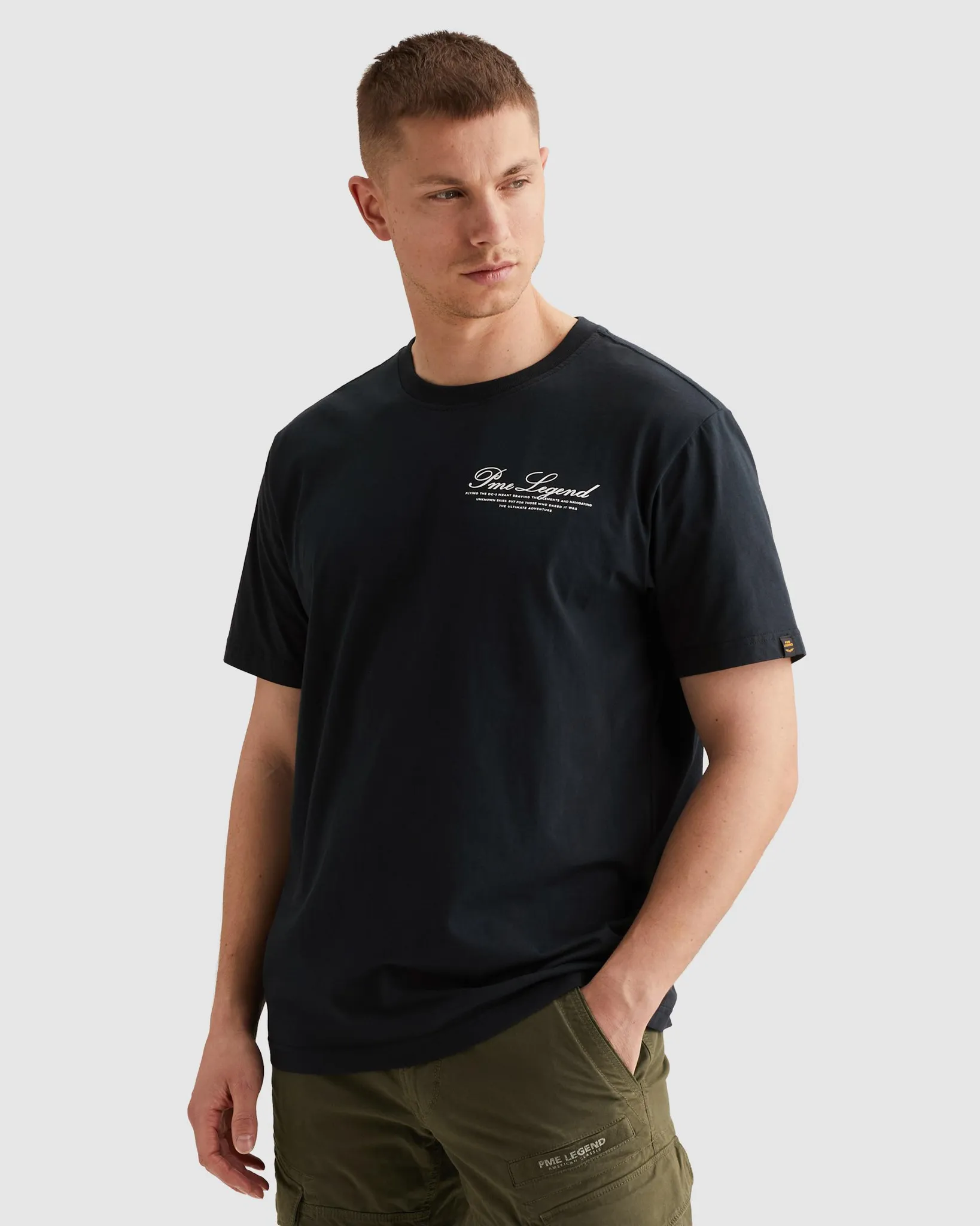 PME Legend T-shirt Blauw 108350-001-L
