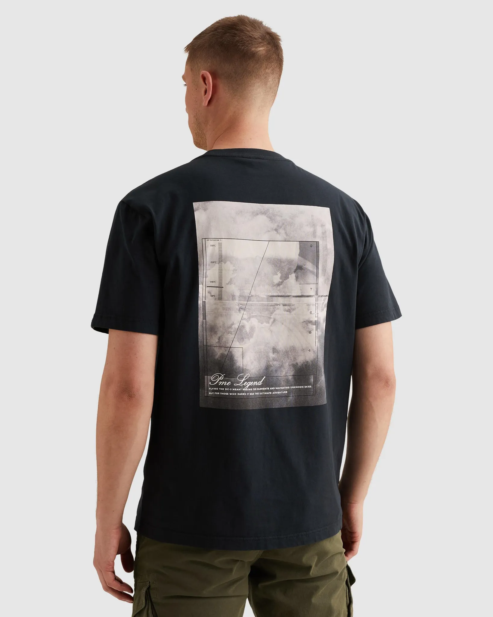 PME Legend T-shirt Blauw 108350-001-L