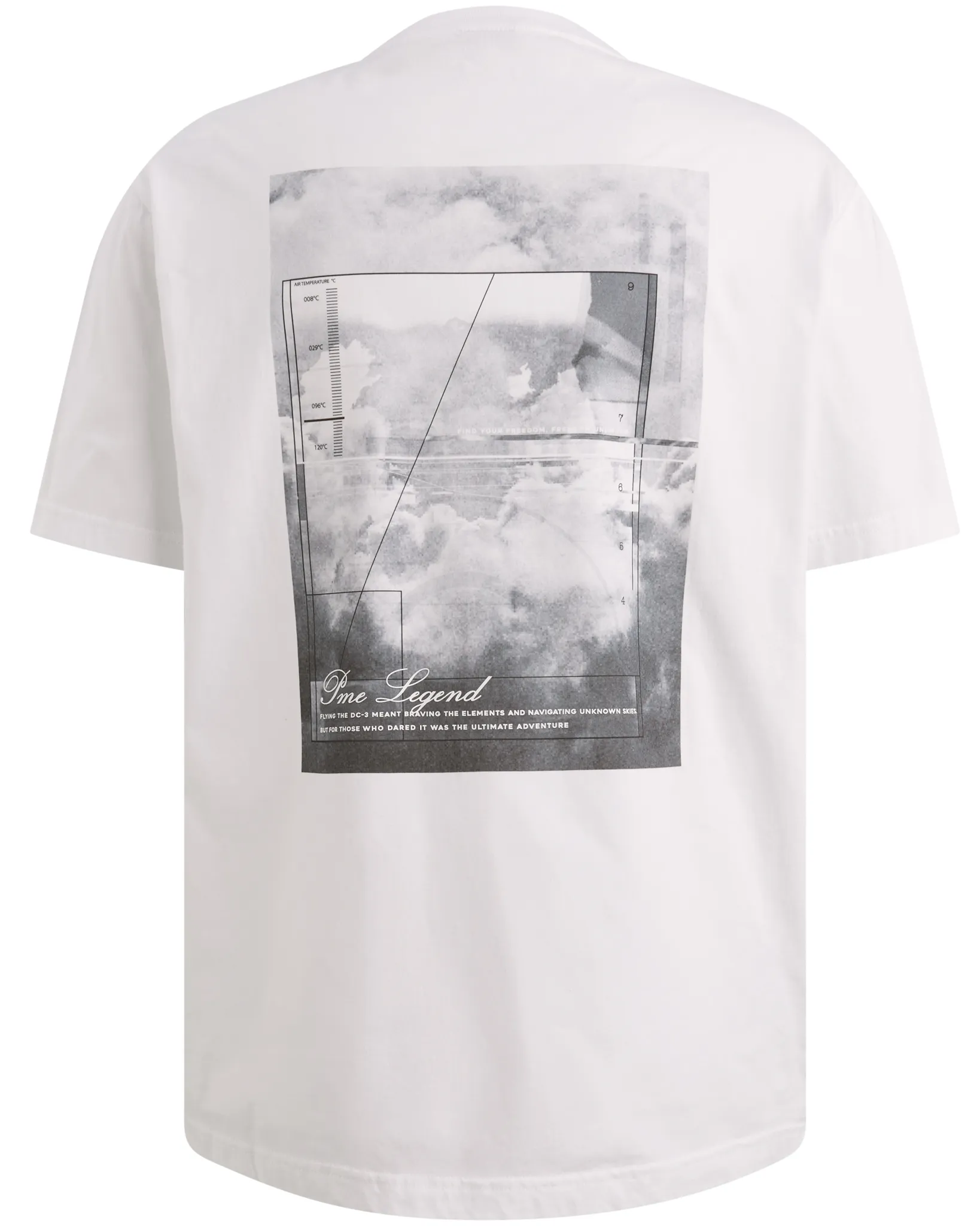 PME Legend T-shirt  Wit 108351-001-L