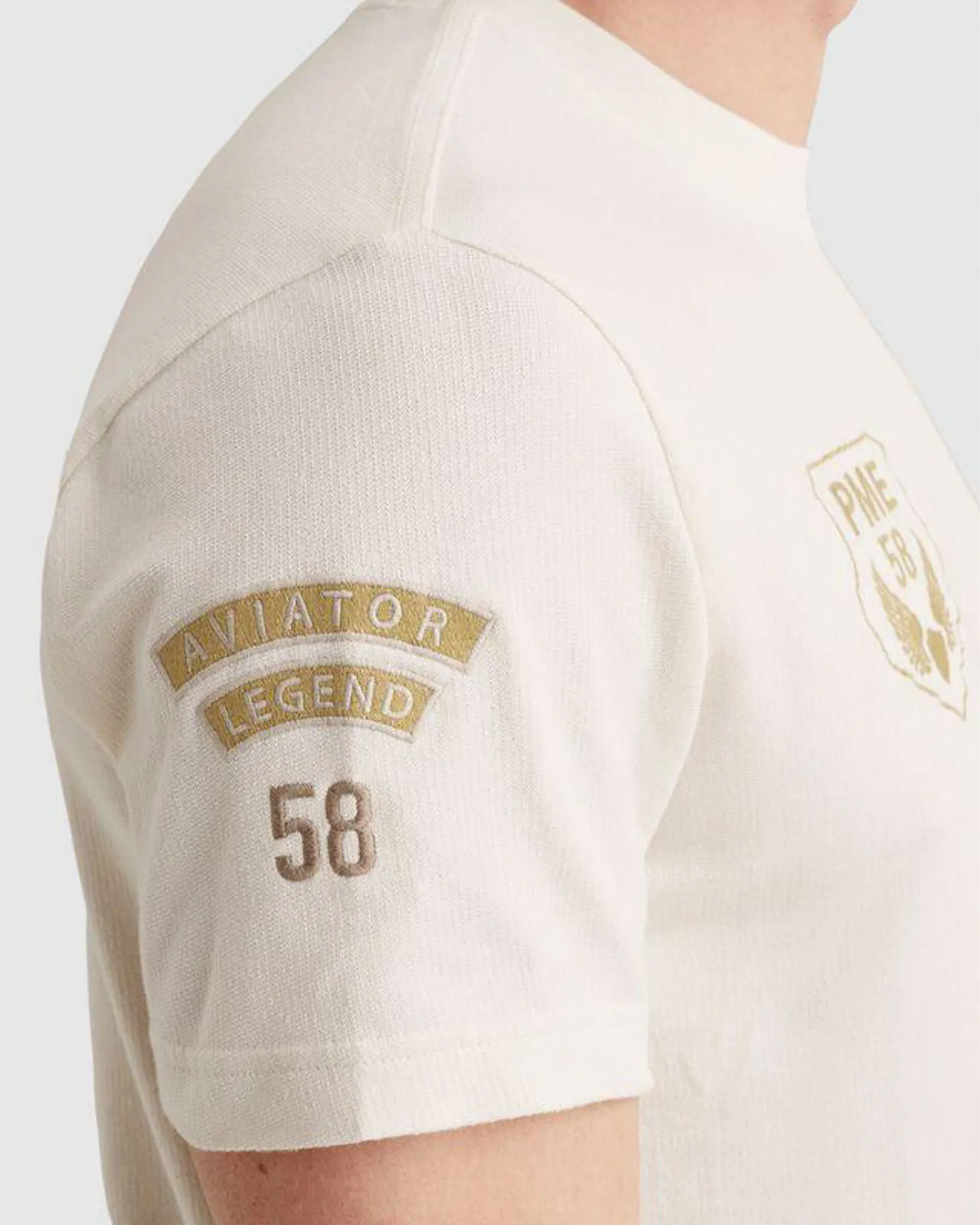 PME Legend T-shirt  Wit 108353-001-L