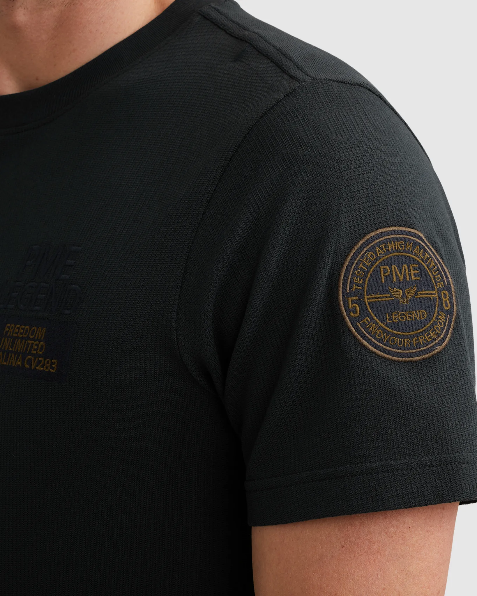 PME Legend T-shirt  Blauw 108354-001-L