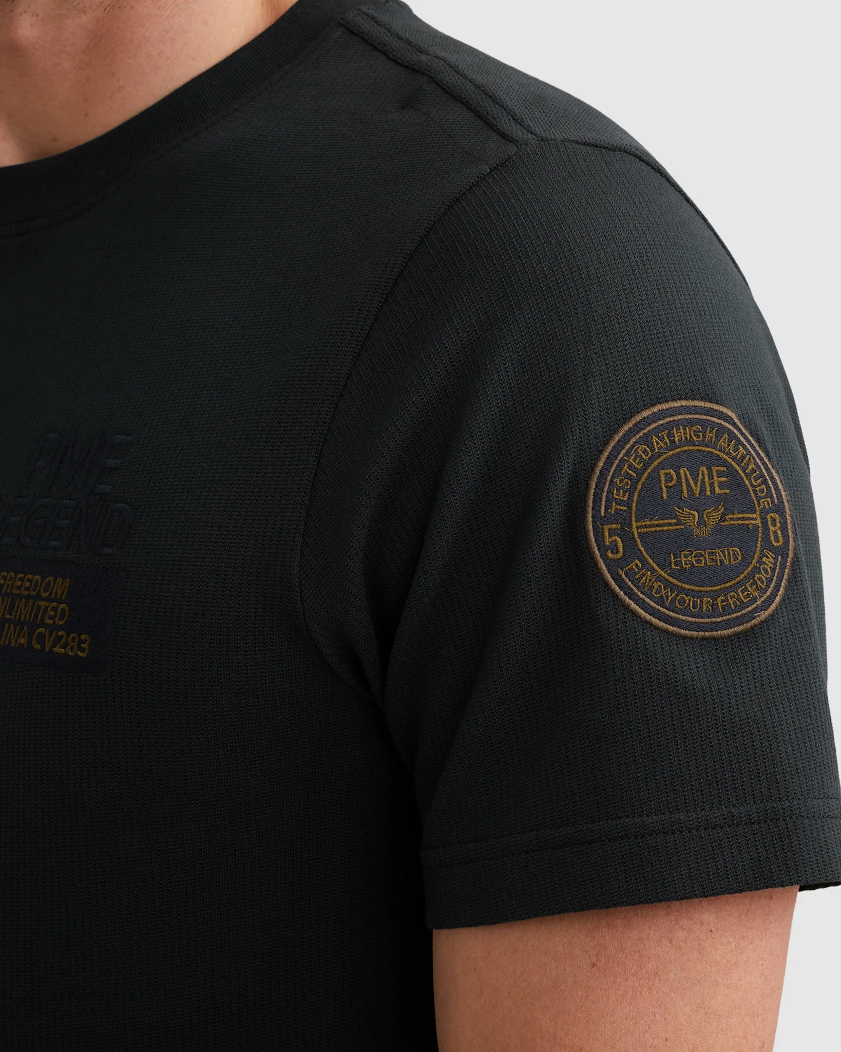PME Legend T-shirt  Blauw 108354-001-M
