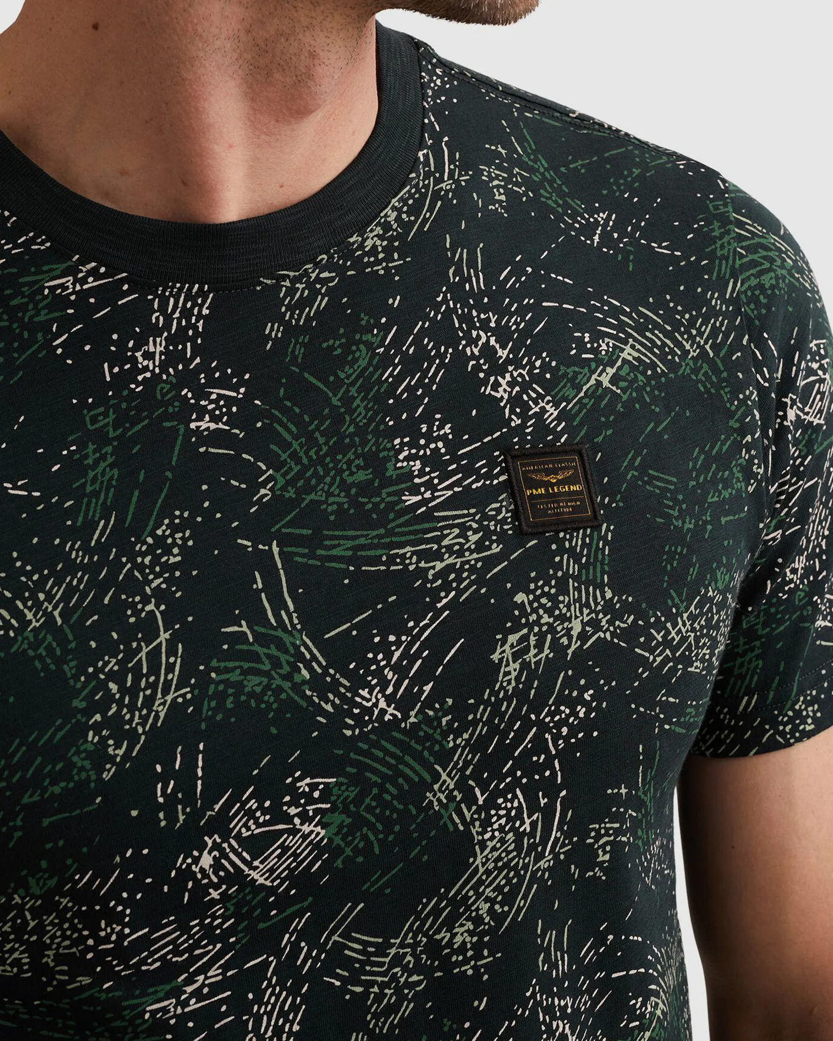 PME Legend T-shirt Blauw 108358-001-L