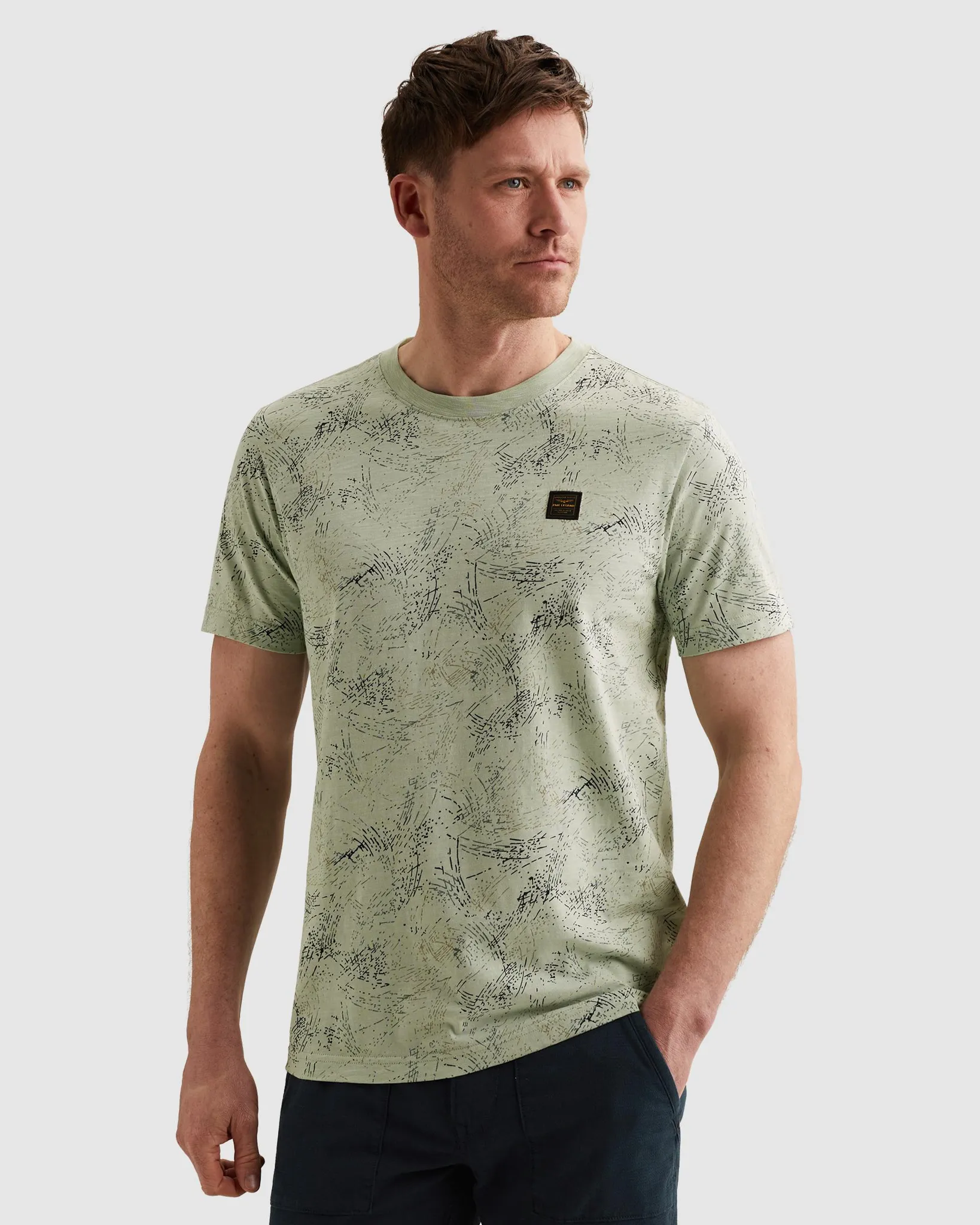 PME Legend T-shirt Groen 108359-001-L