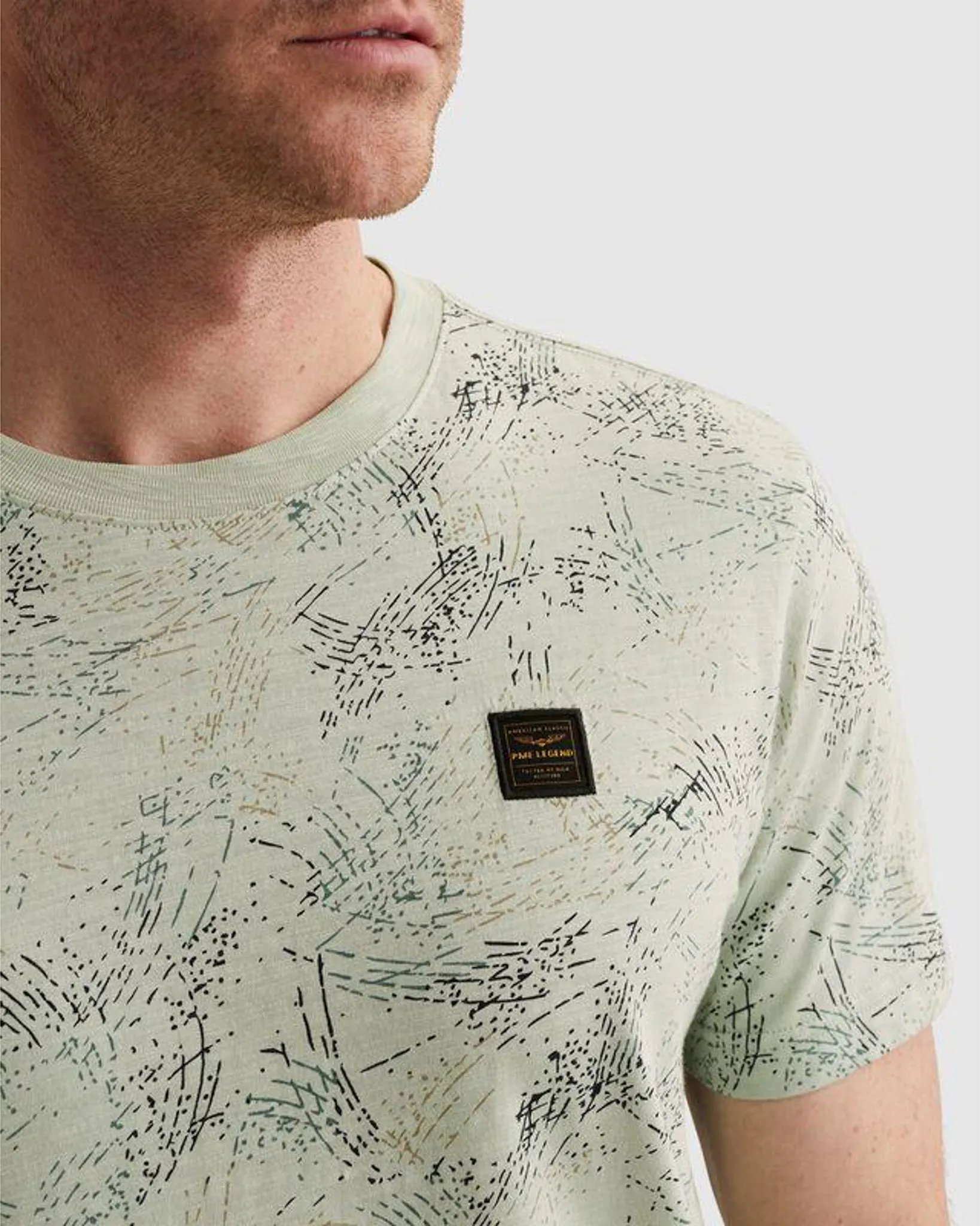 PME Legend T-shirt Groen 108359-001-L