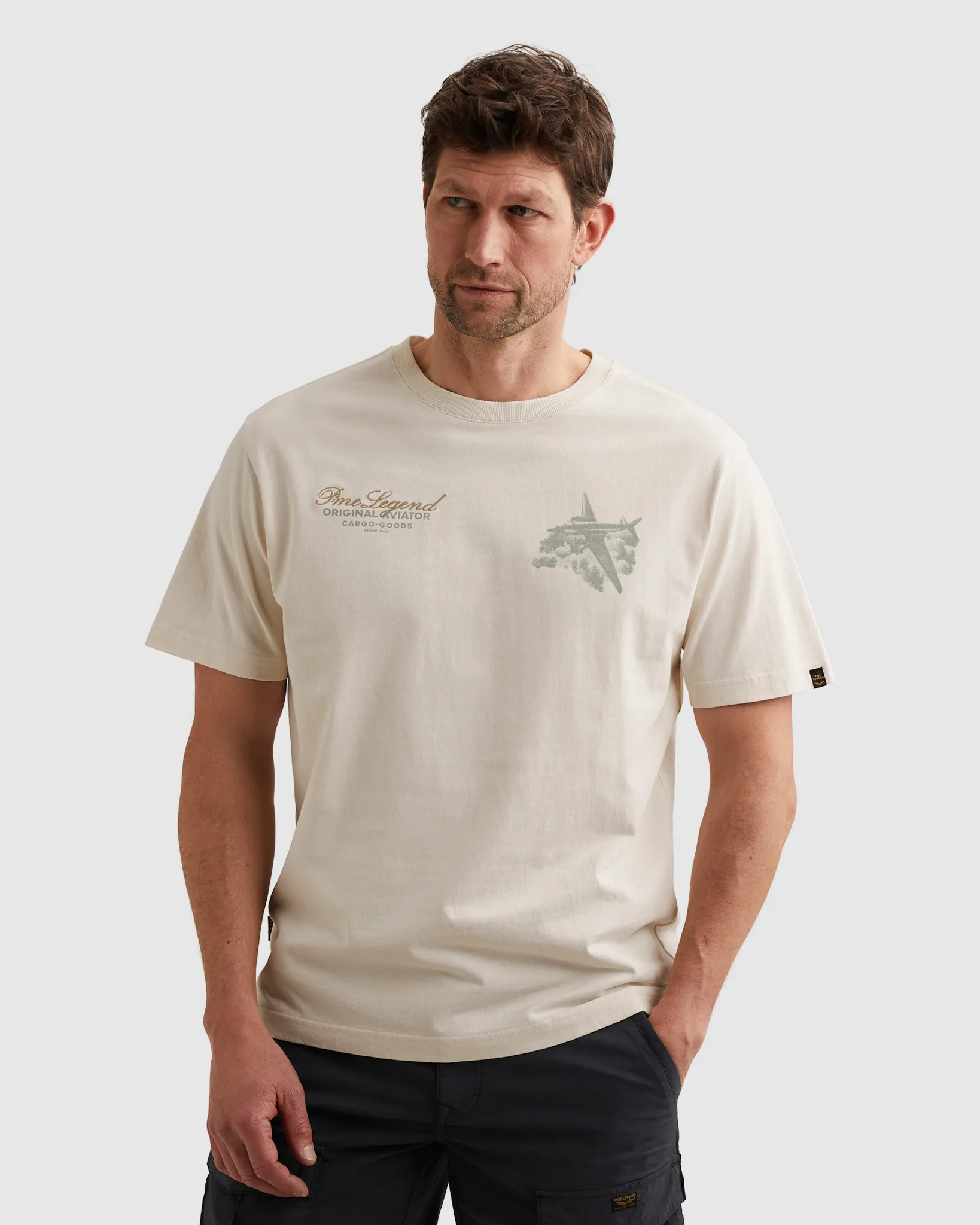 PME Legend T-shirt Wit 108360-001-L