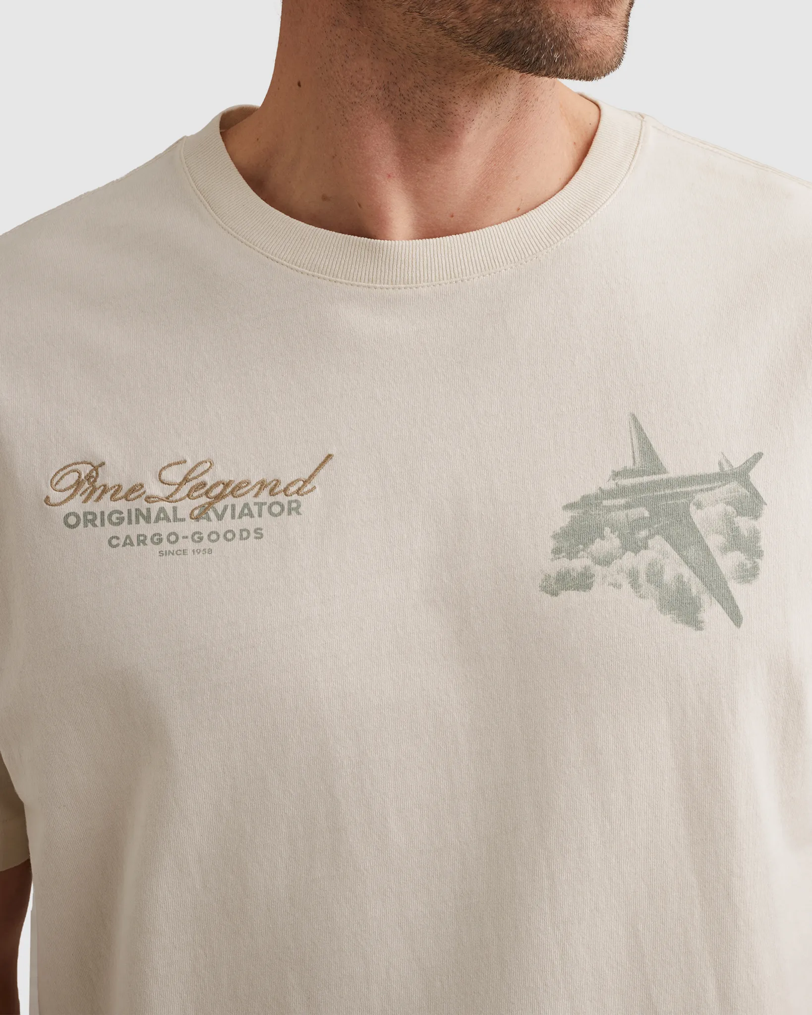 PME Legend T-shirt Wit 108360-001-L