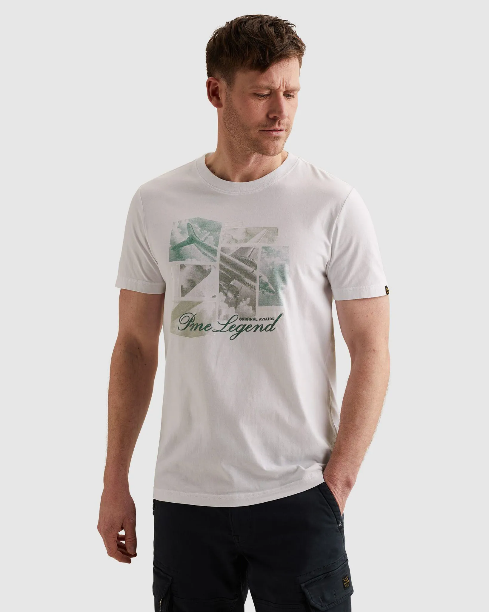 PME Legend T-shirt Wit 108362-001-L