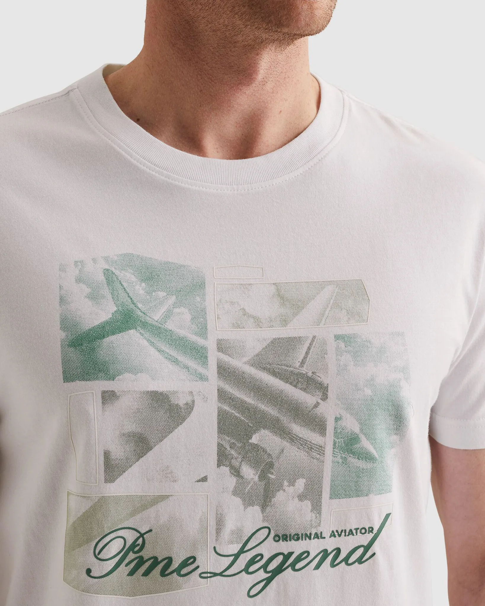 PME Legend T-shirt Wit 108362-001-L