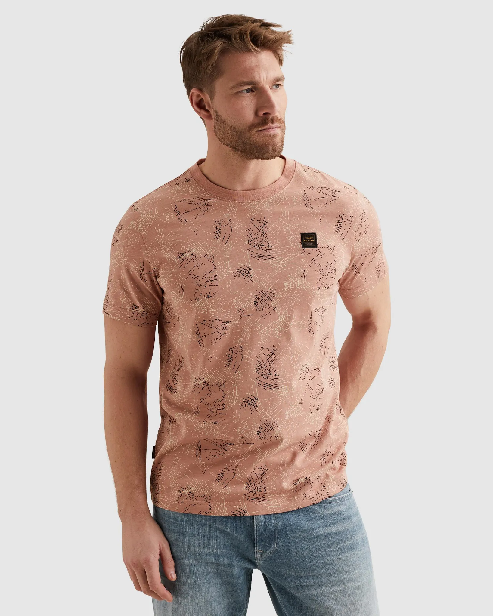 PME Legend T-shirt Roze 108363-001-L