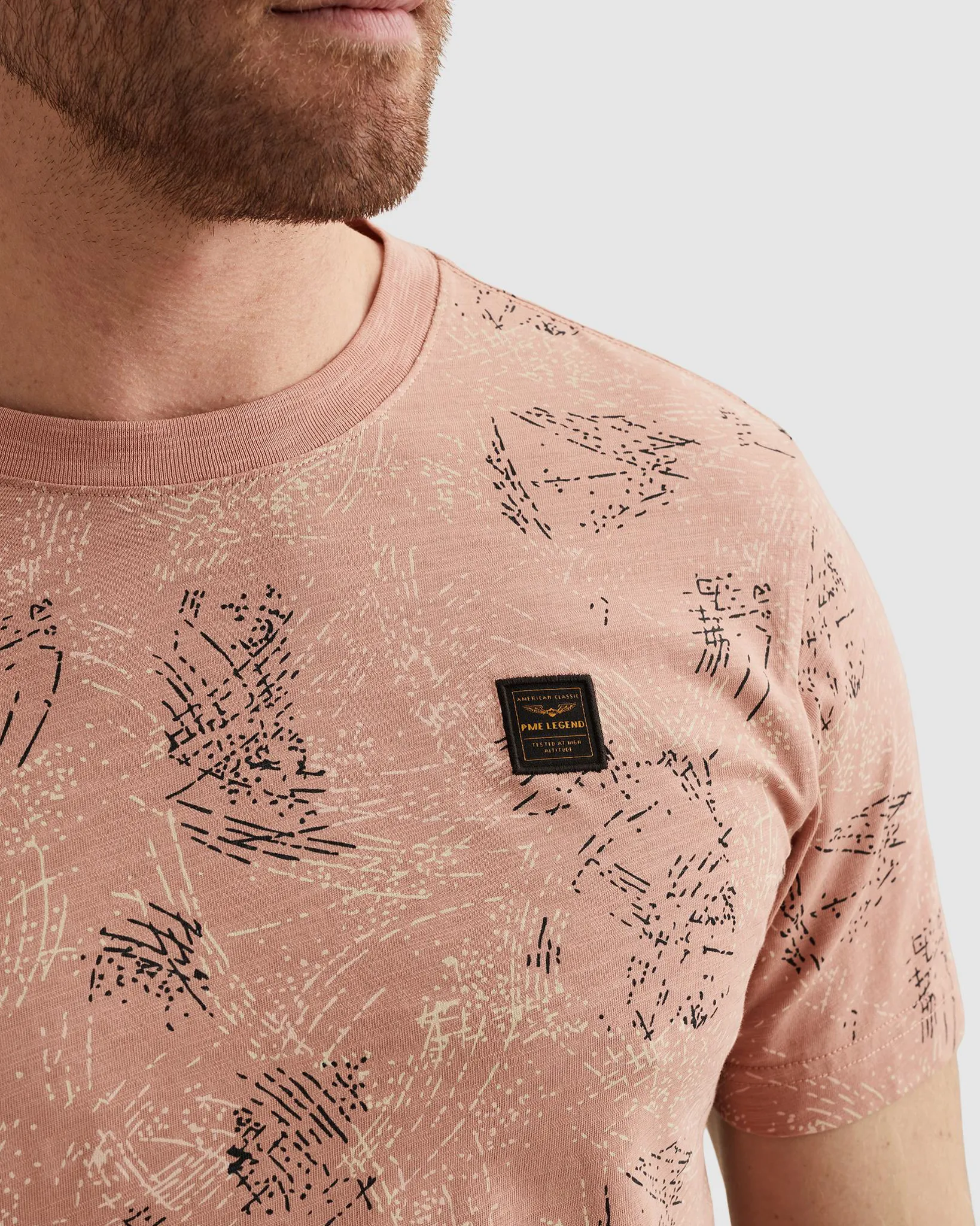 PME Legend T-shirt Roze 108363-001-L