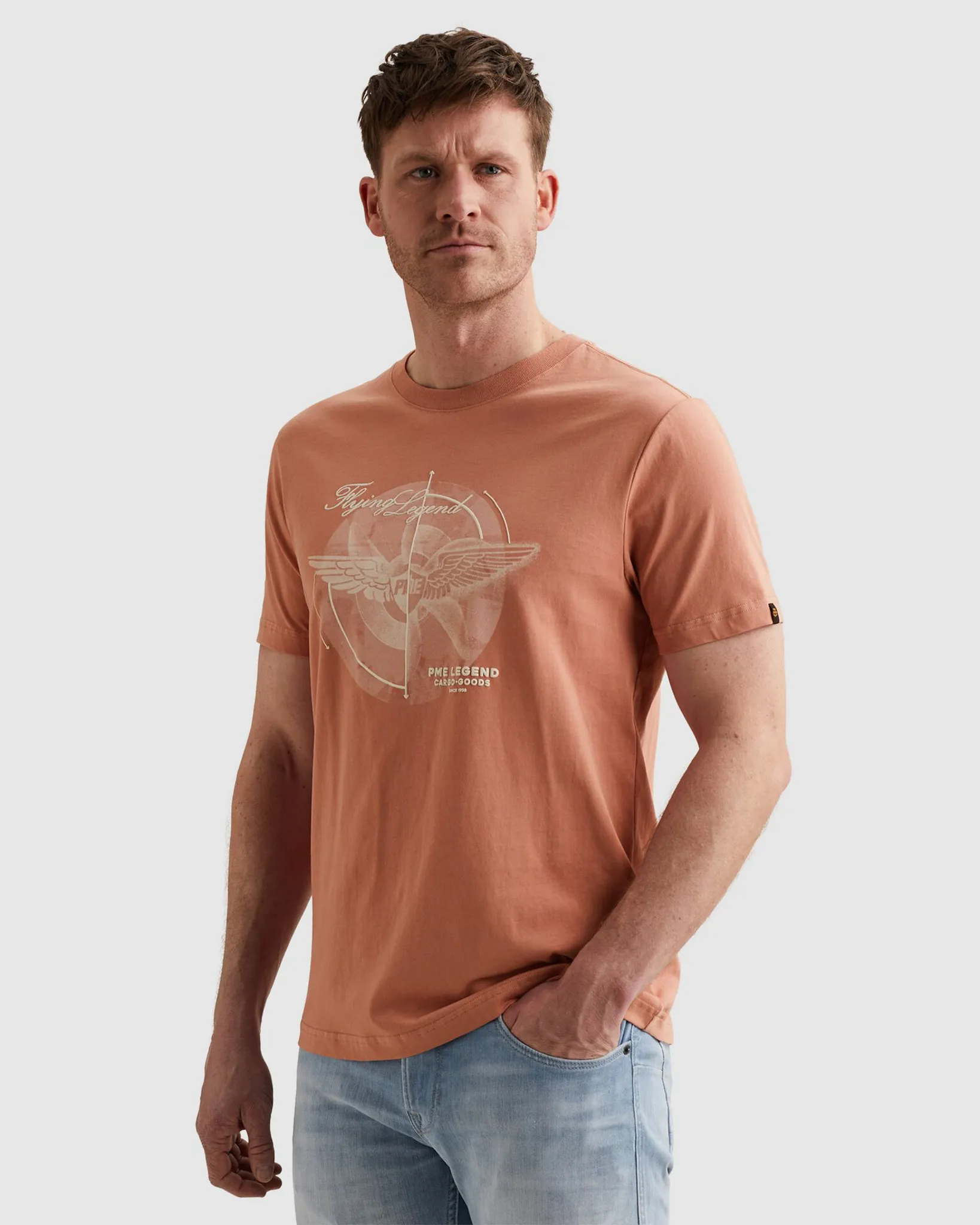 PME Legend T-shirt Roze 108364-001-L