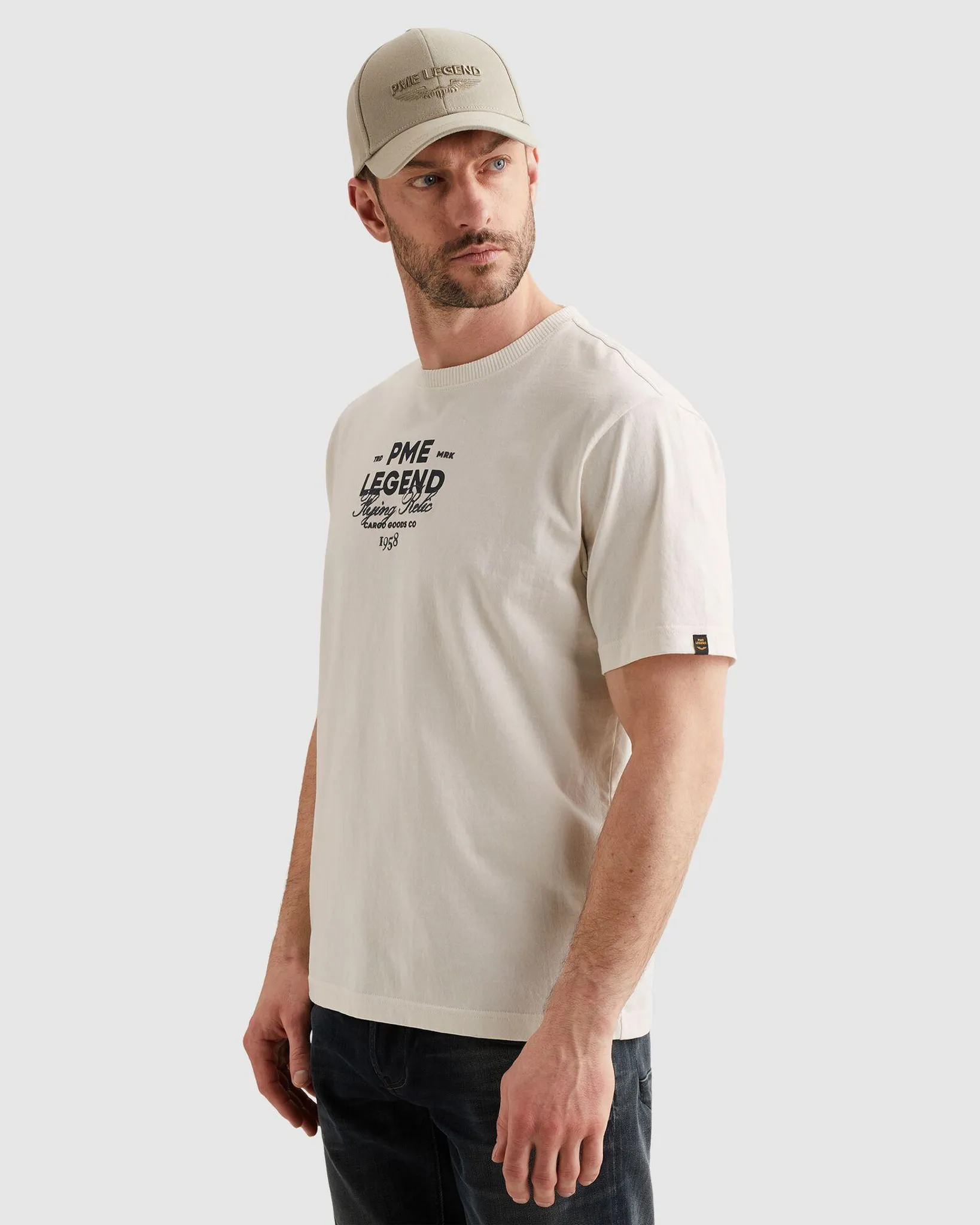 PME Legend T-shirt Wit 108365-001-L