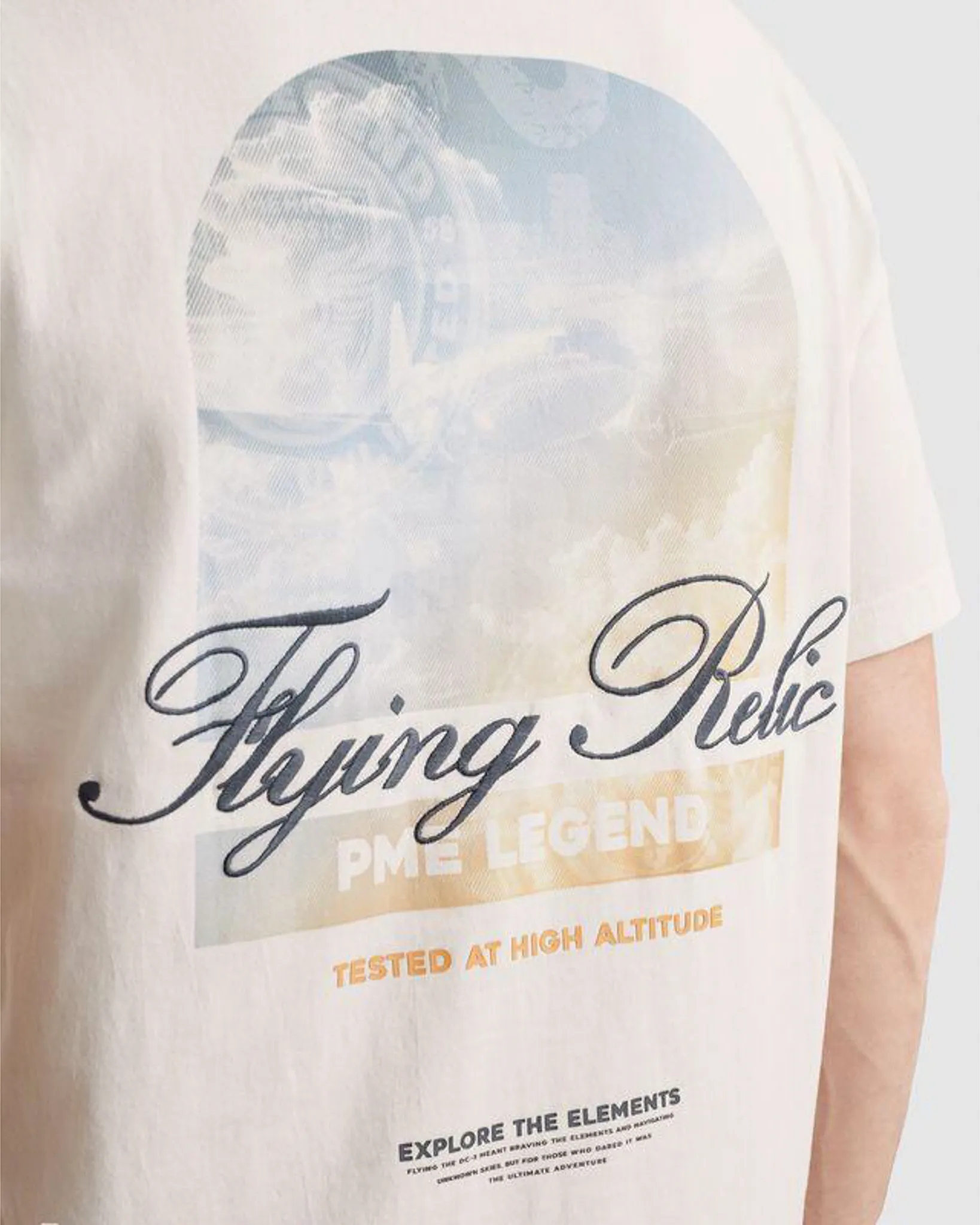 PME Legend T-shirt Wit 108365-001-L