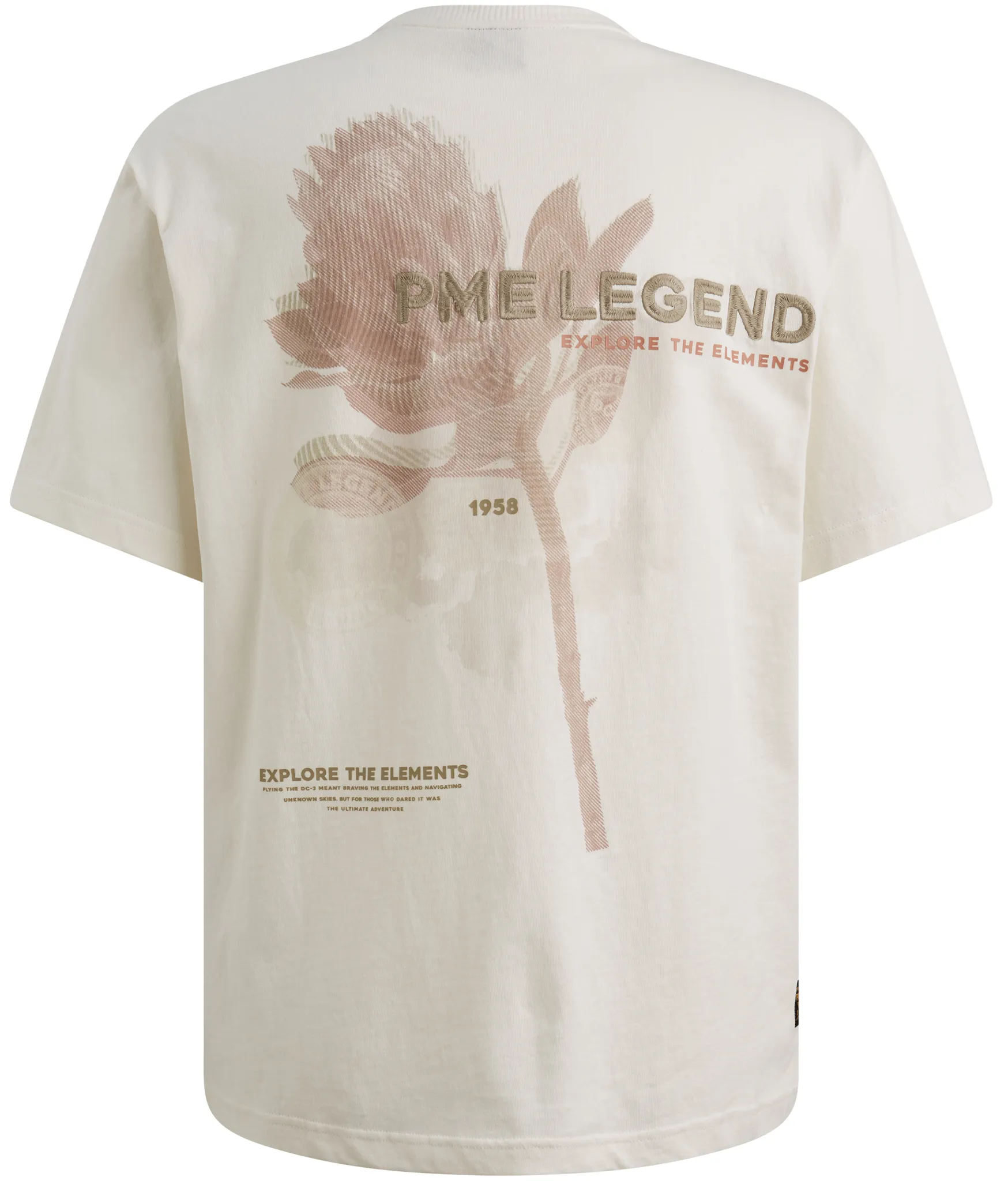 PME Legend T-shirt Wit 108366-001-L