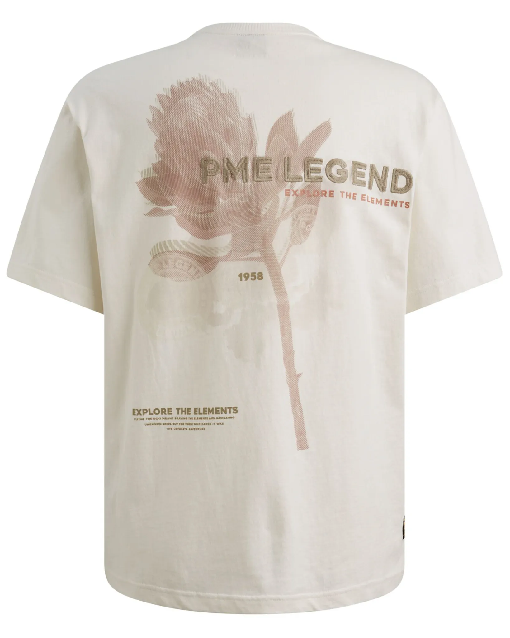 PME Legend T-shirt Wit 108366-001-L