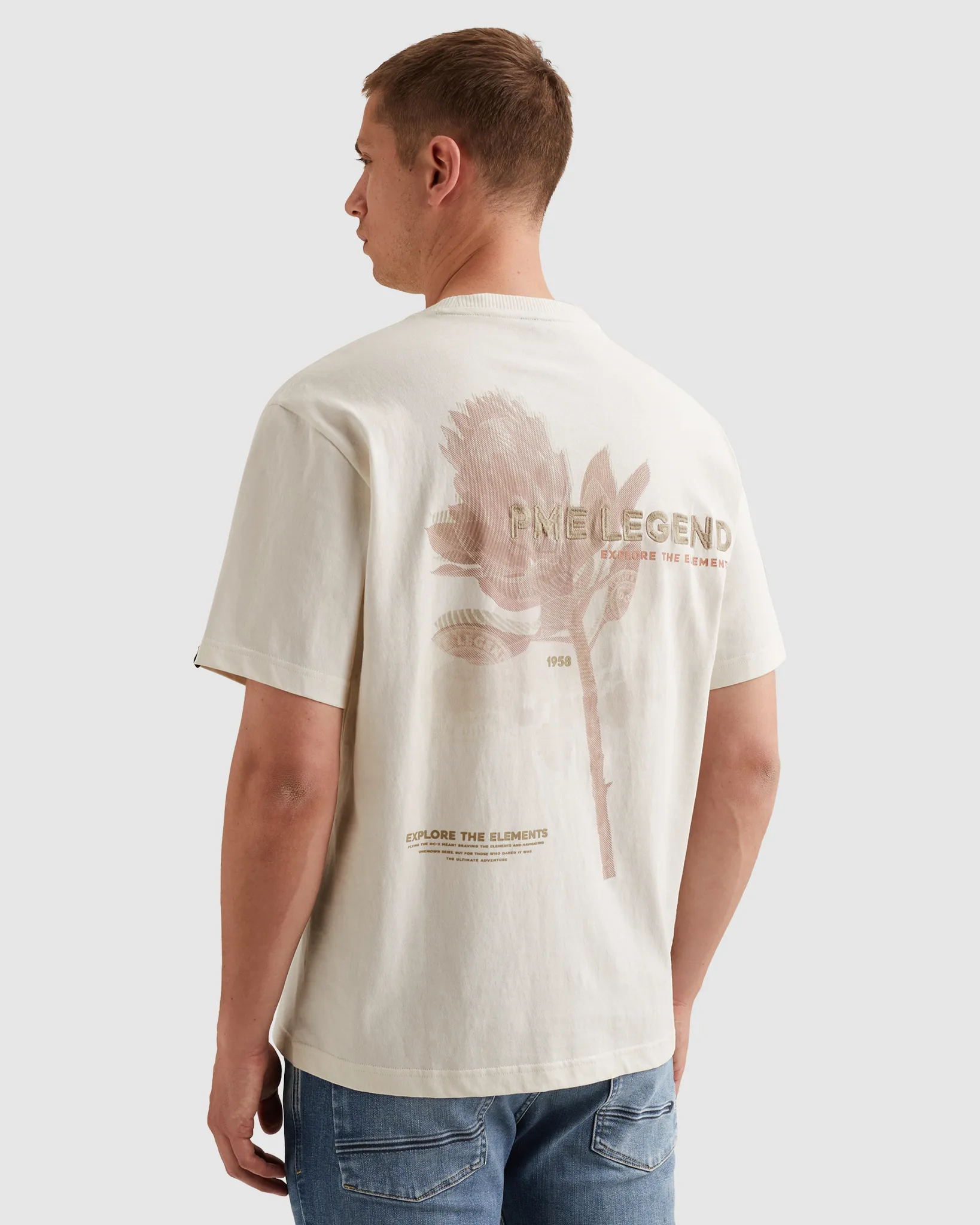 PME Legend T-shirt Wit 108366-001-L