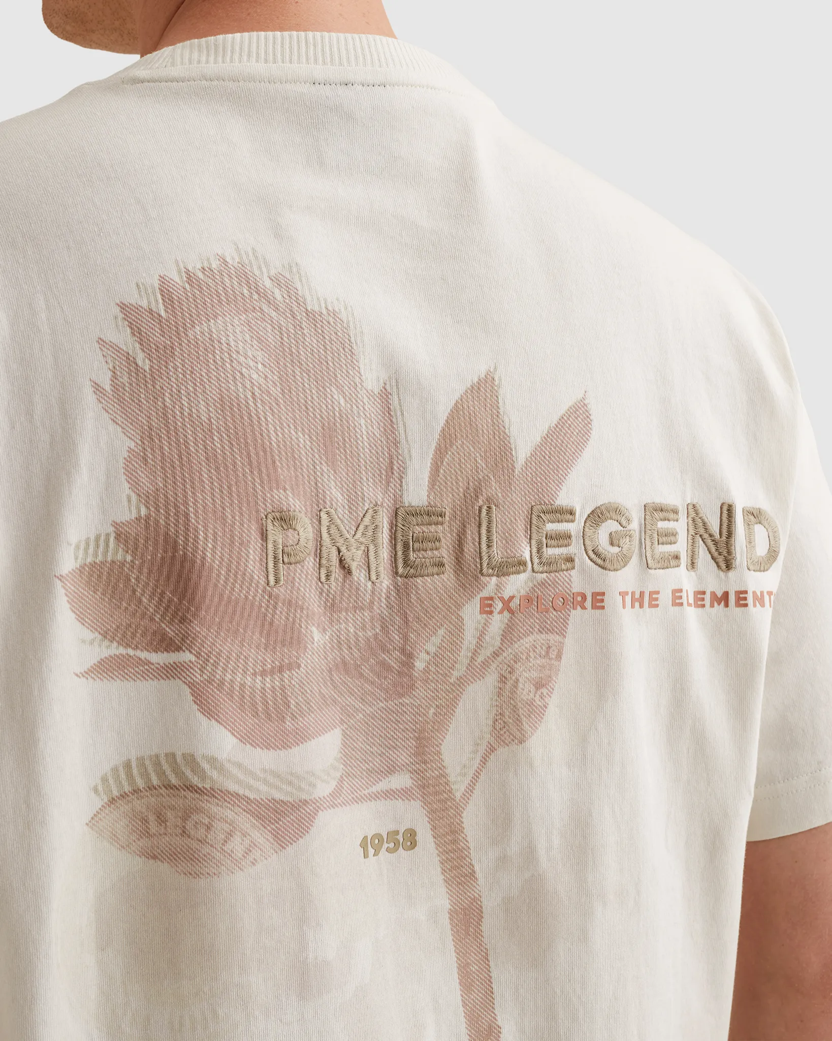 PME Legend T-shirt Wit 108366-001-L