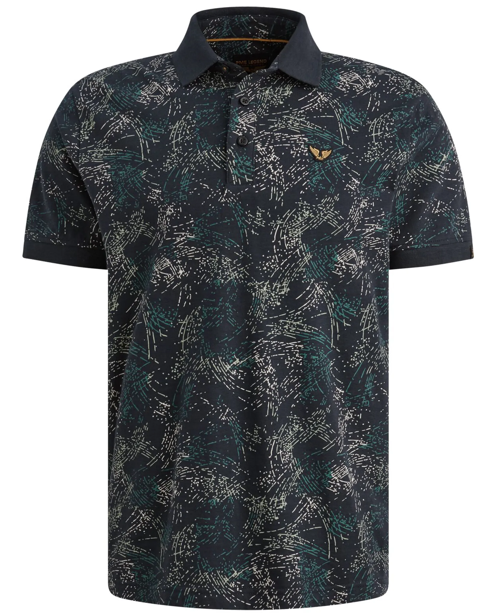 PME Legend Polo Blauw 108370-001-L