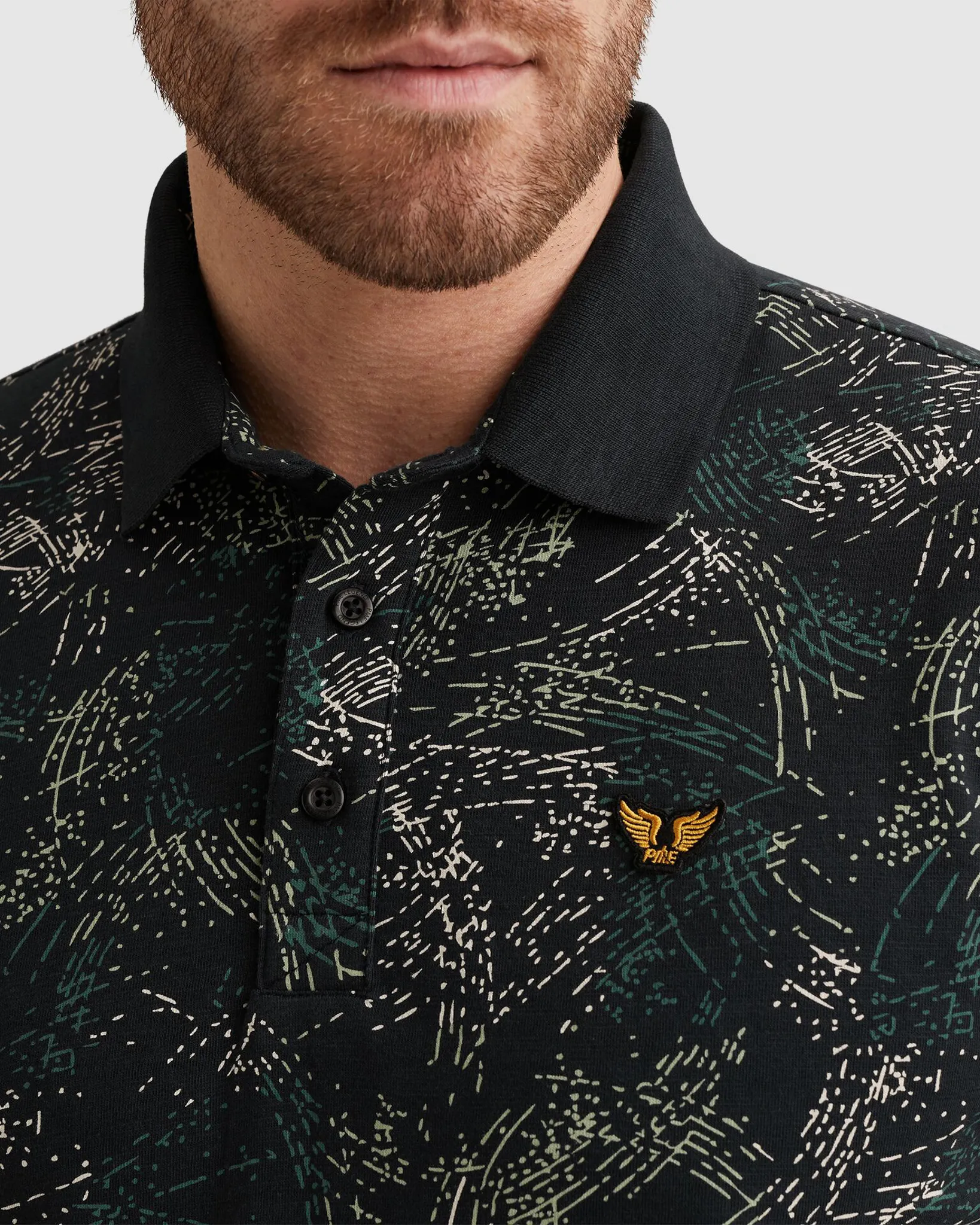 PME Legend Polo Blauw 108370-001-L