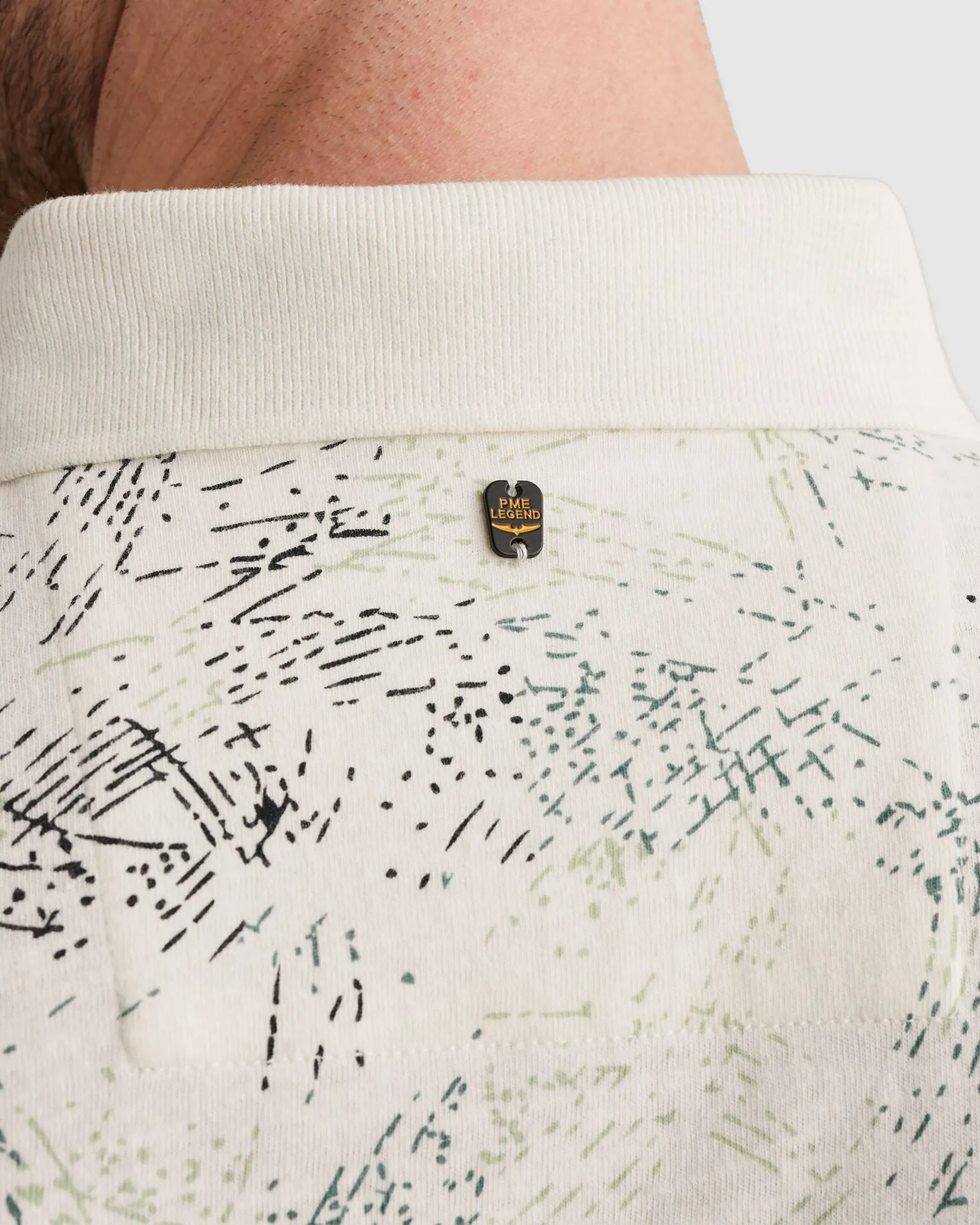 PME Legend Polo Wit 108371-001-L