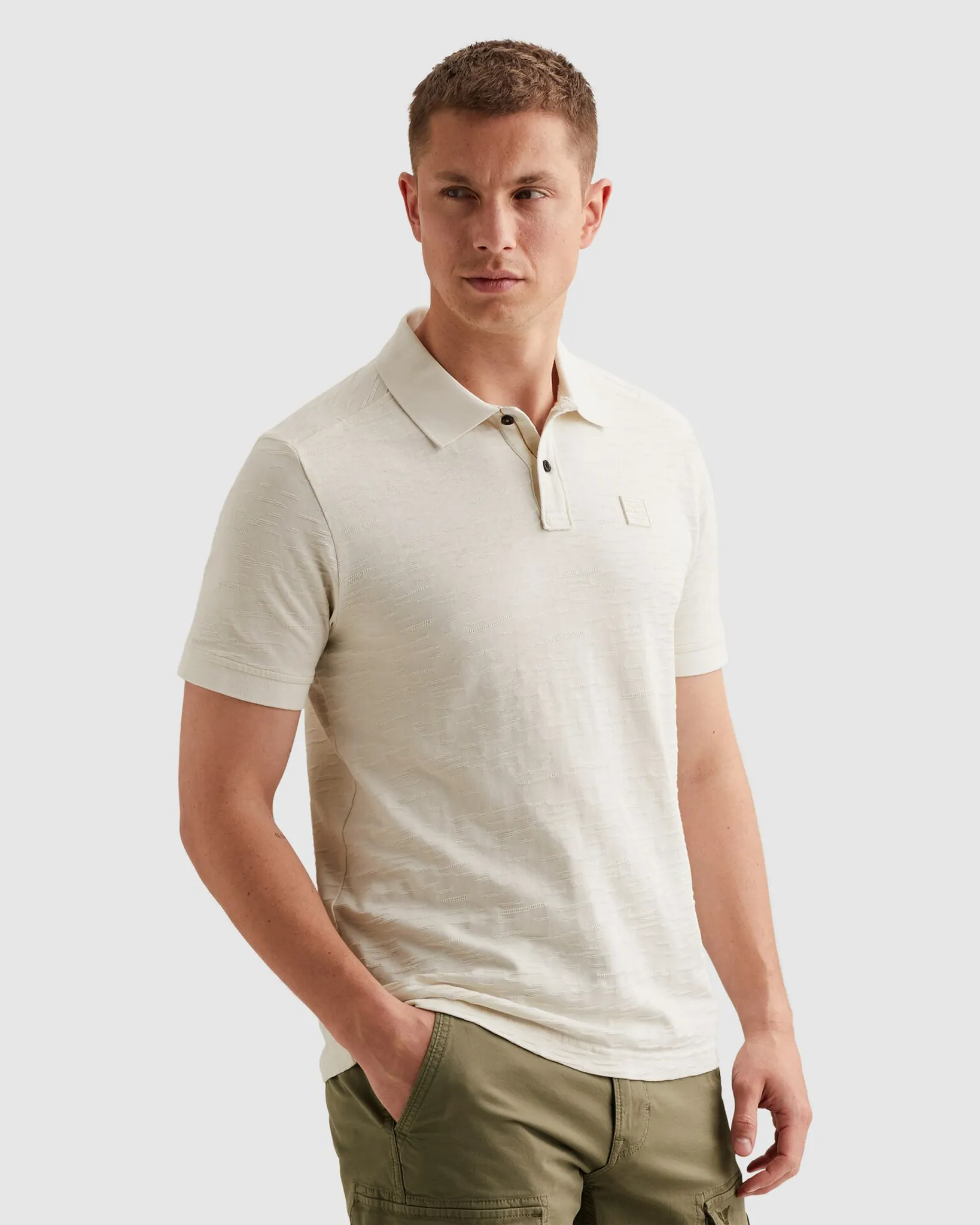 PME Legend Polo Wit 108372-001-L