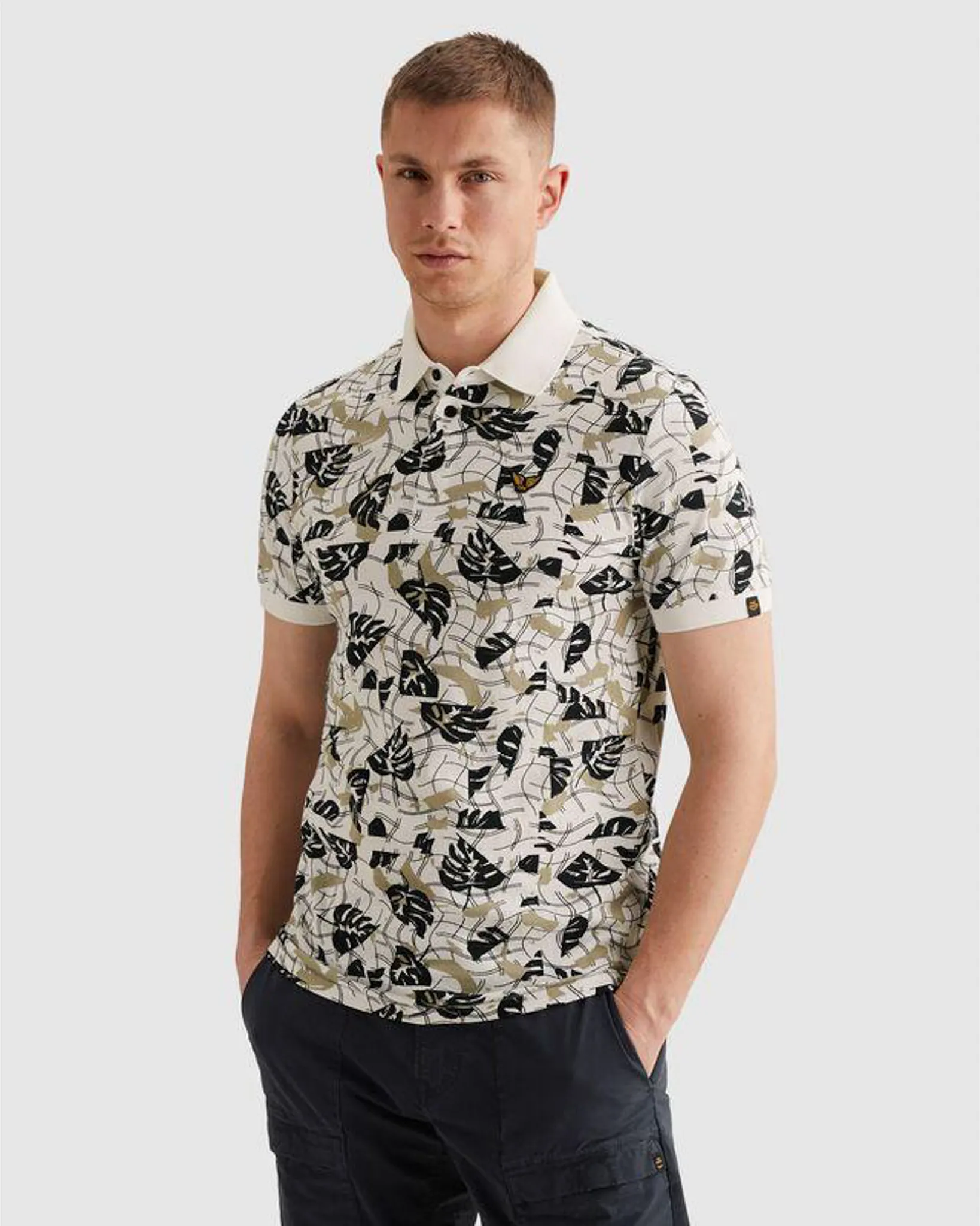 PME Legend Polo Wit 108376-001-L