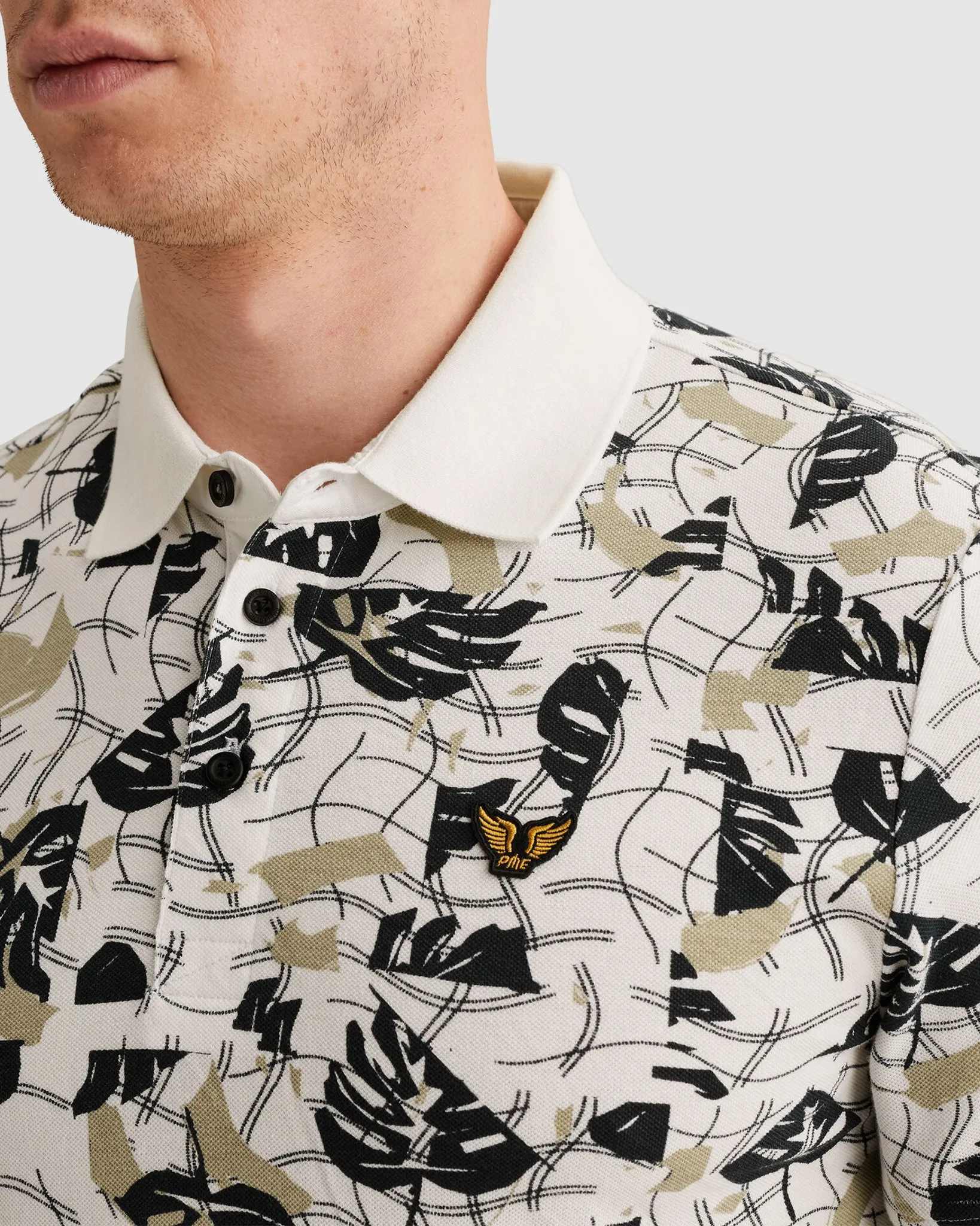 PME Legend Polo Wit 108376-001-M