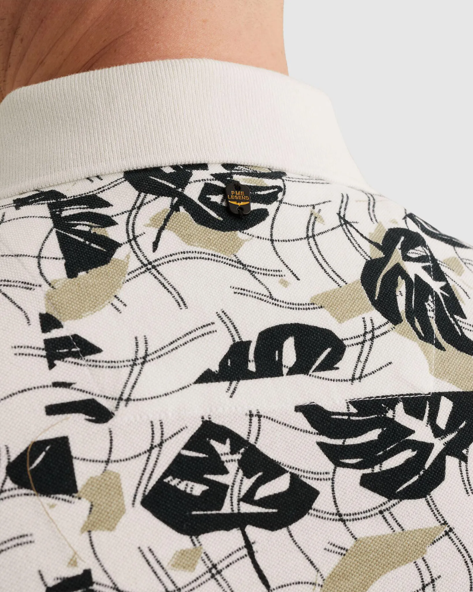 PME Legend Polo Wit 108376-001-L