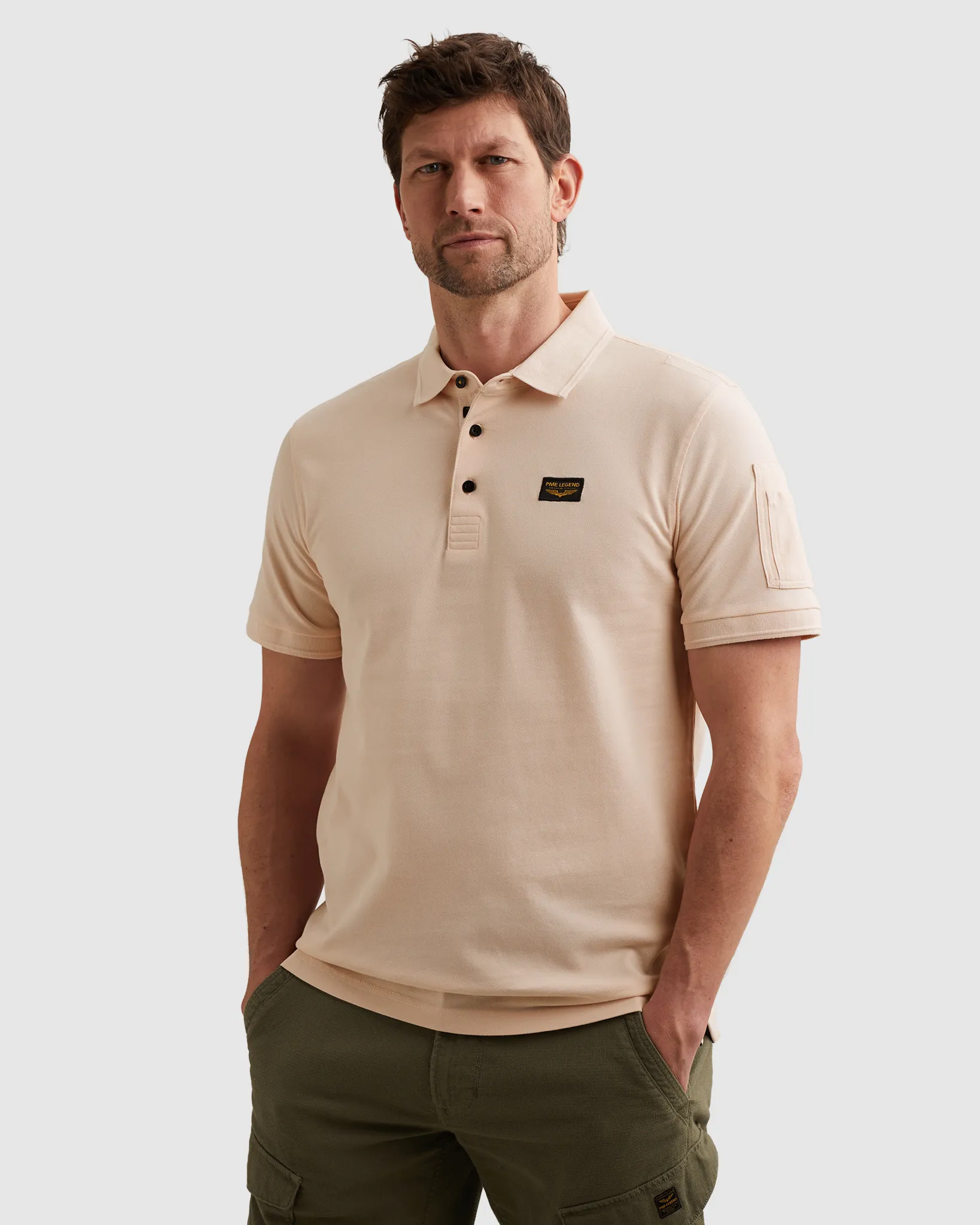 PME Legend American Classic Polo Roze 108378-001-L