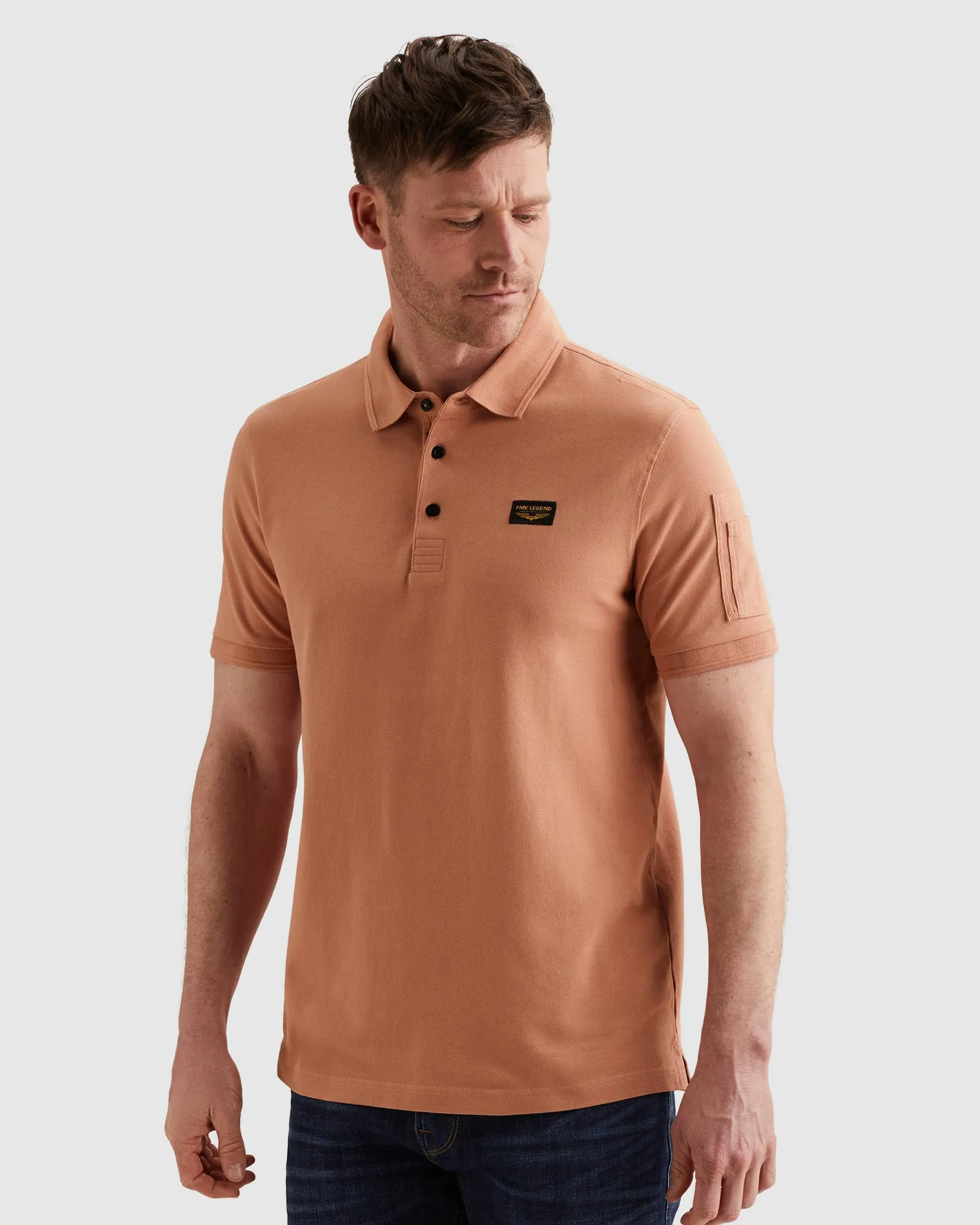 PME Legend American Classic Polo Roze 108379-001-L