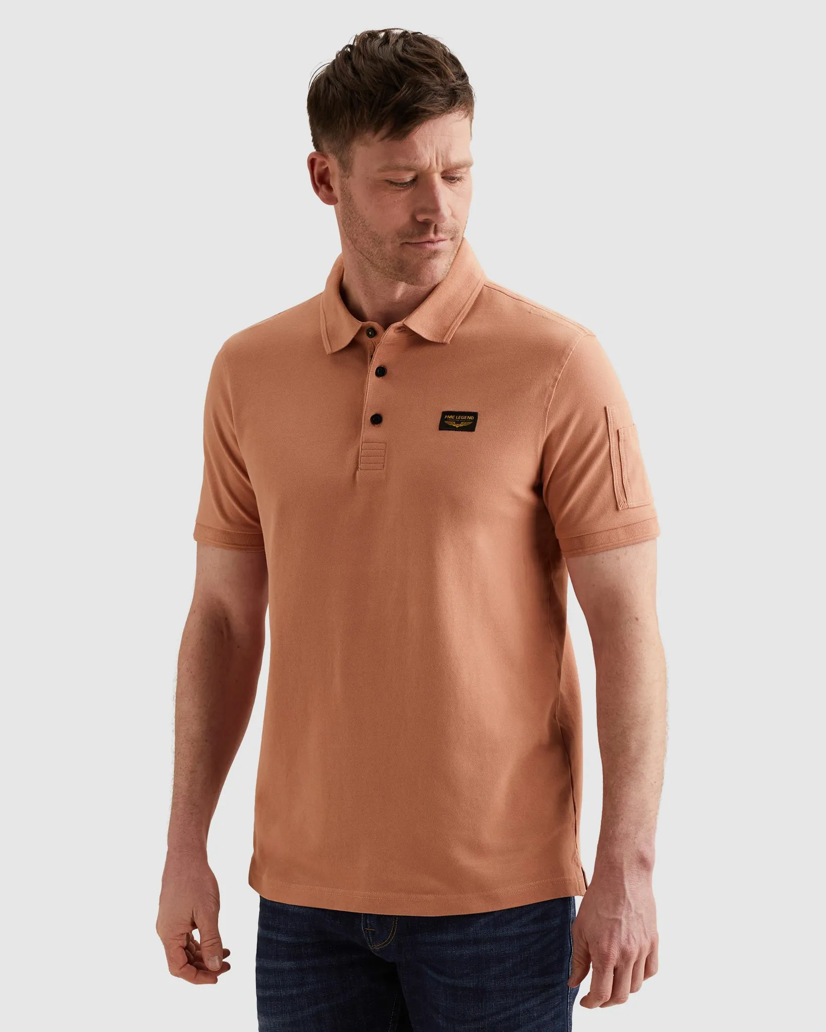 PME Legend American Classic Polo Roze 108379-001-L