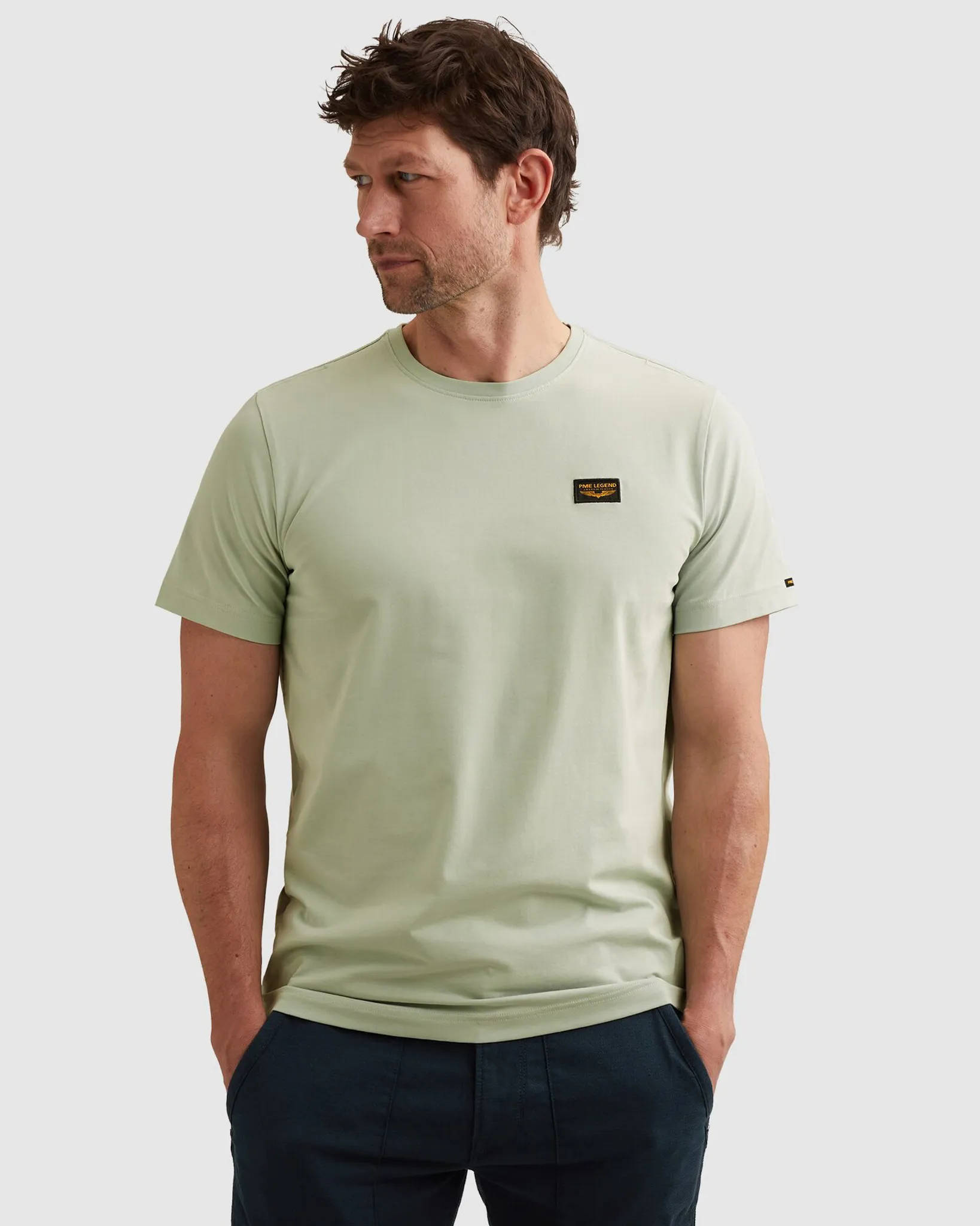 PME Legend American Classic T-shirt Groen 108381-001-L