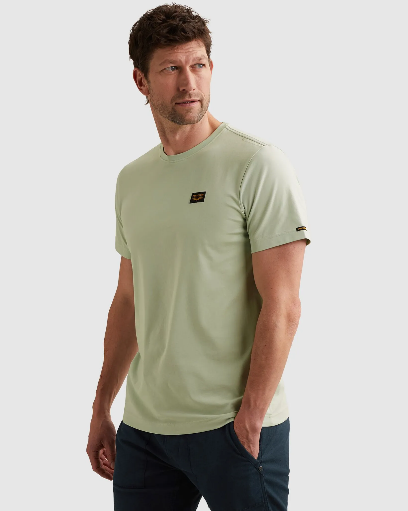 PME Legend American Classic T-shirt Groen 108381-001-L