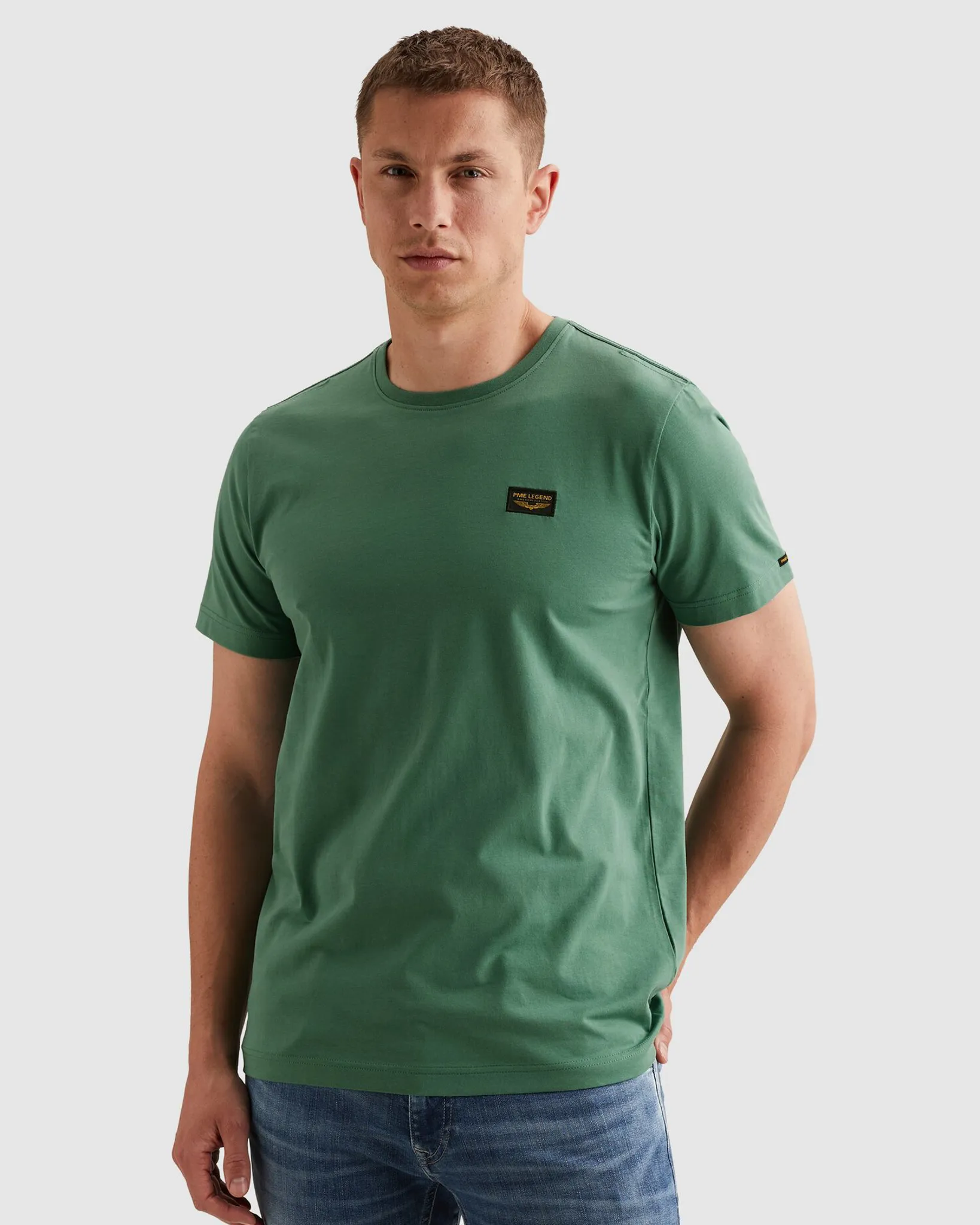 PME Legend American Classic T-shirt Blauw 108383-001-L